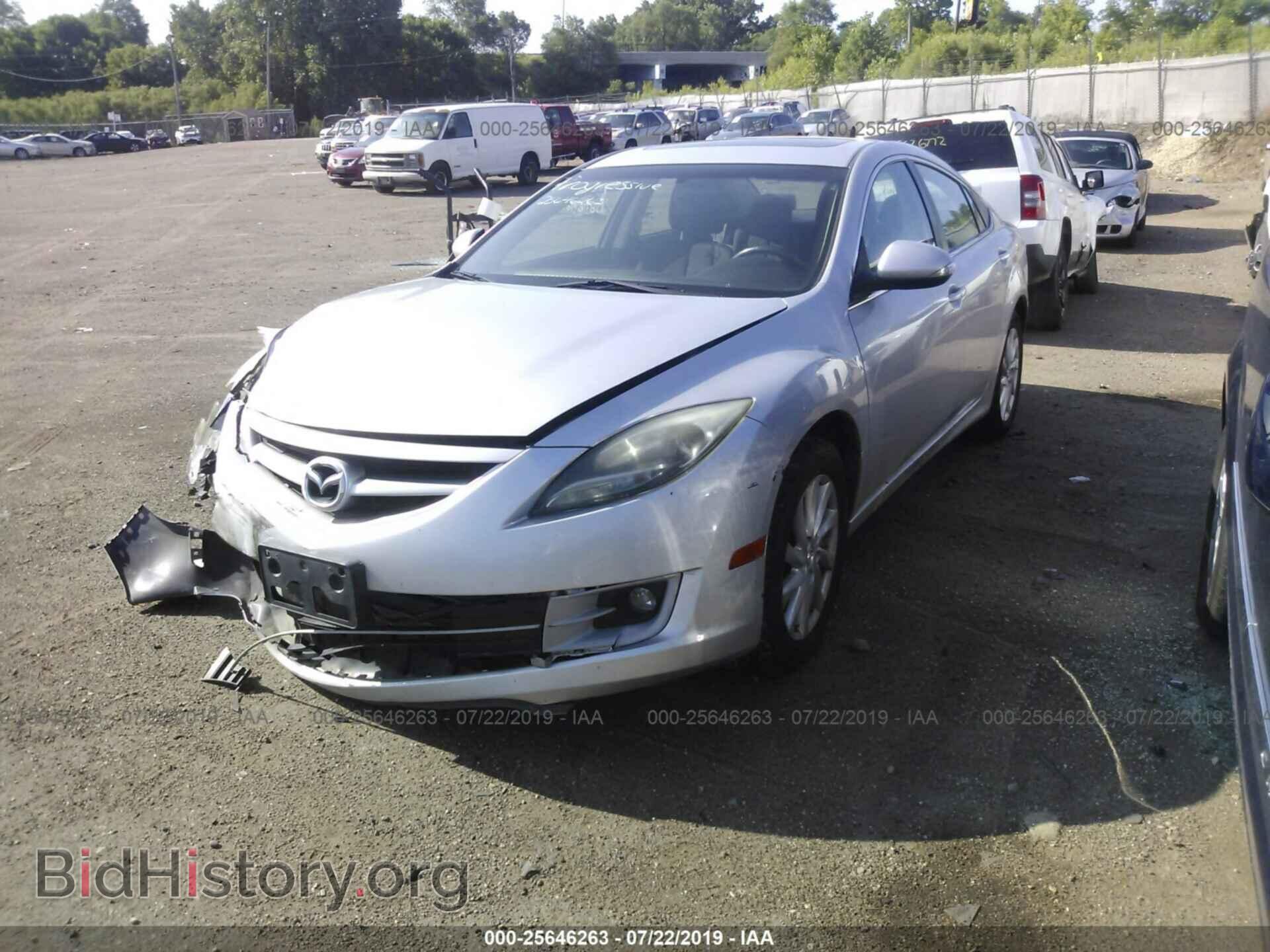 2011 MAZDA 6 - VIN: 1YVHZ8CH6B5M01271 - Фото 2