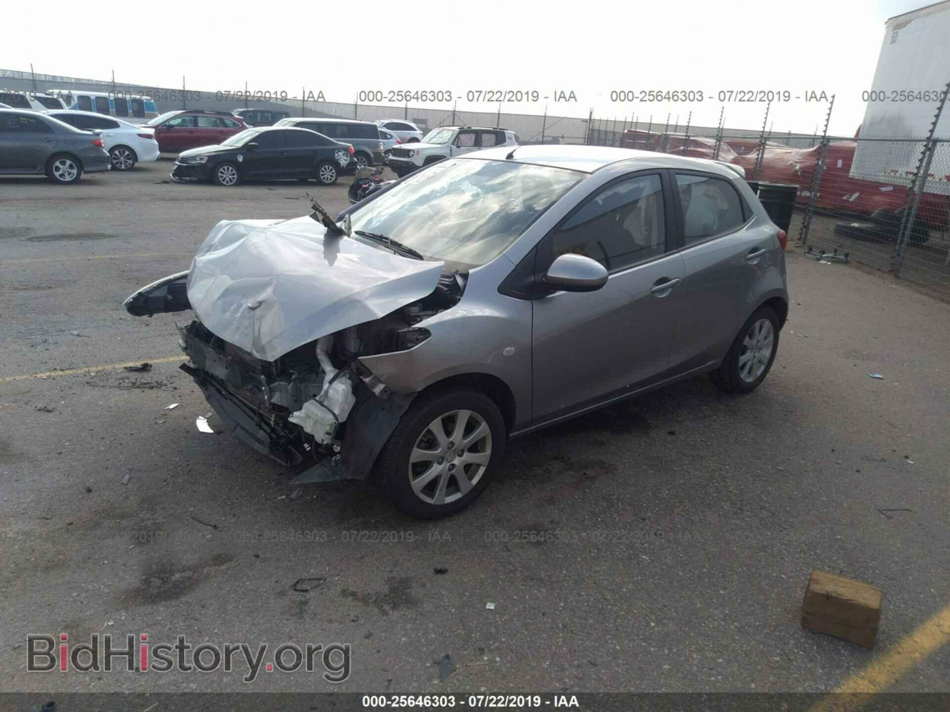 2012 MAZDA MAZDA2 - VIN: JM1DE1LZ1C0140307 - Photo 2
