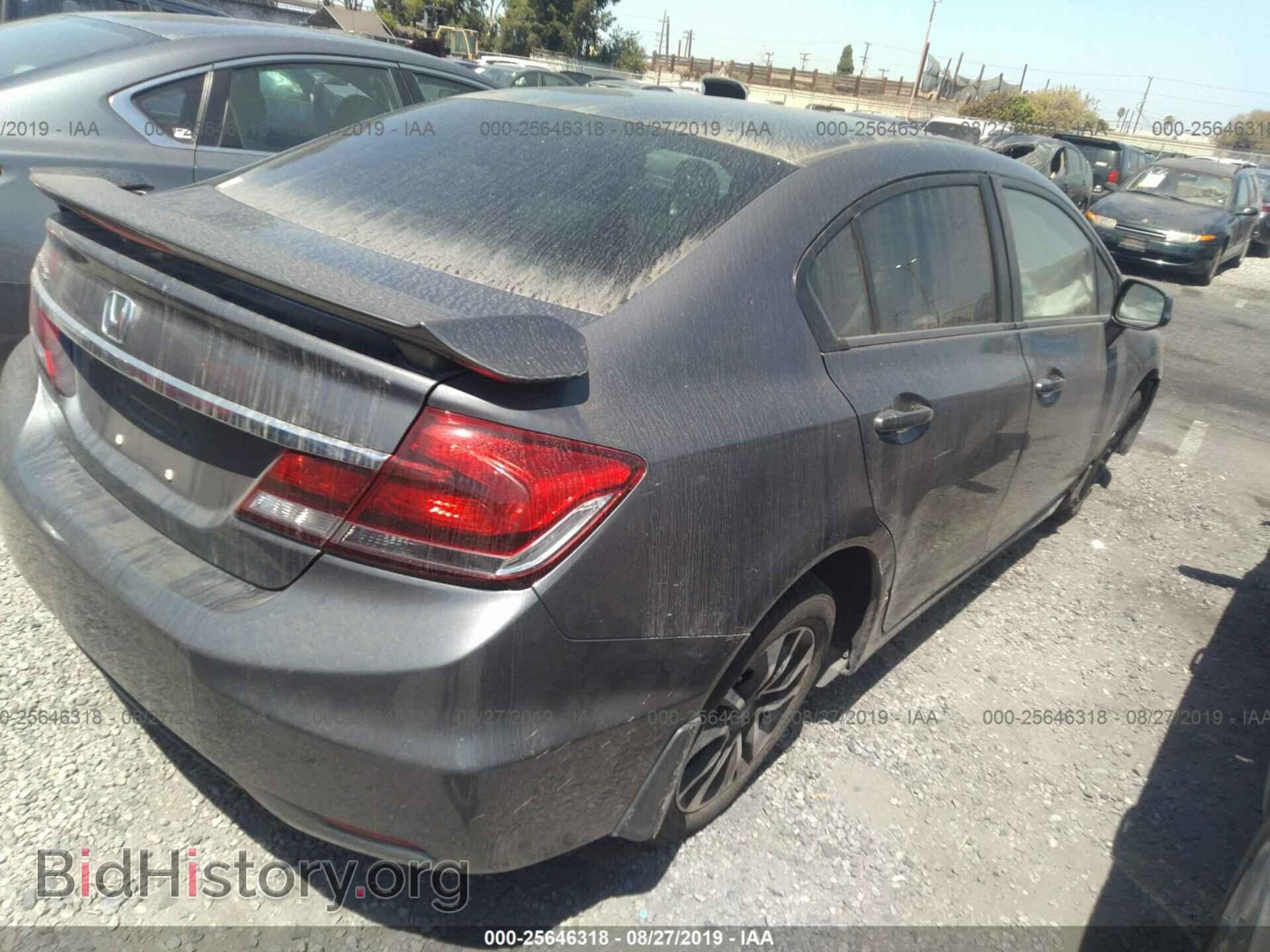 2013 HONDA CIVIC - VIN: 19XFB2F93DE260881 - Фото 4
