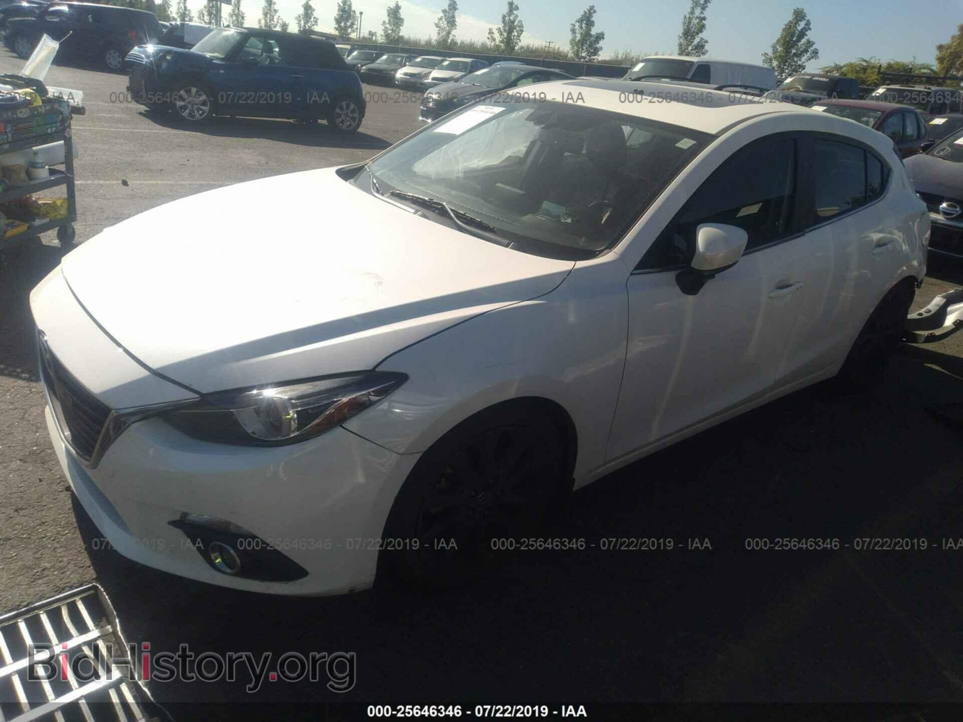 2014 MAZDA 3 - VIN: JM1BM1M32E1148725 - Фото 2
