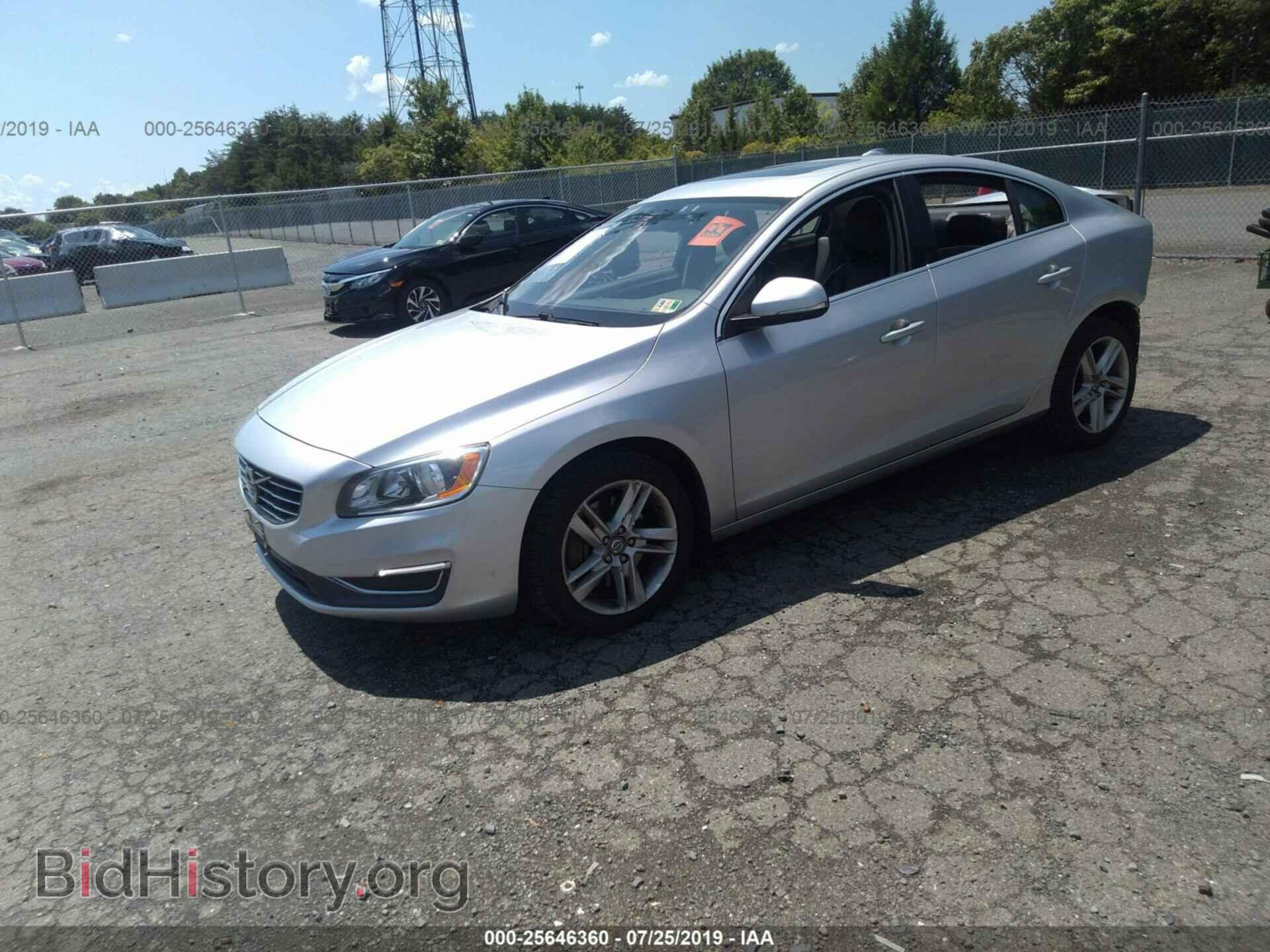 2014 VOLVO S60 - VIN: YV1612FS0E2277149 - Фото 2