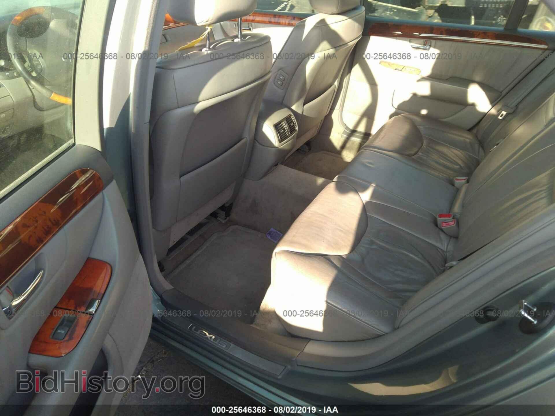 2001 LEXUS LS - VIN: JTHBN30F810026118 - Photo 8