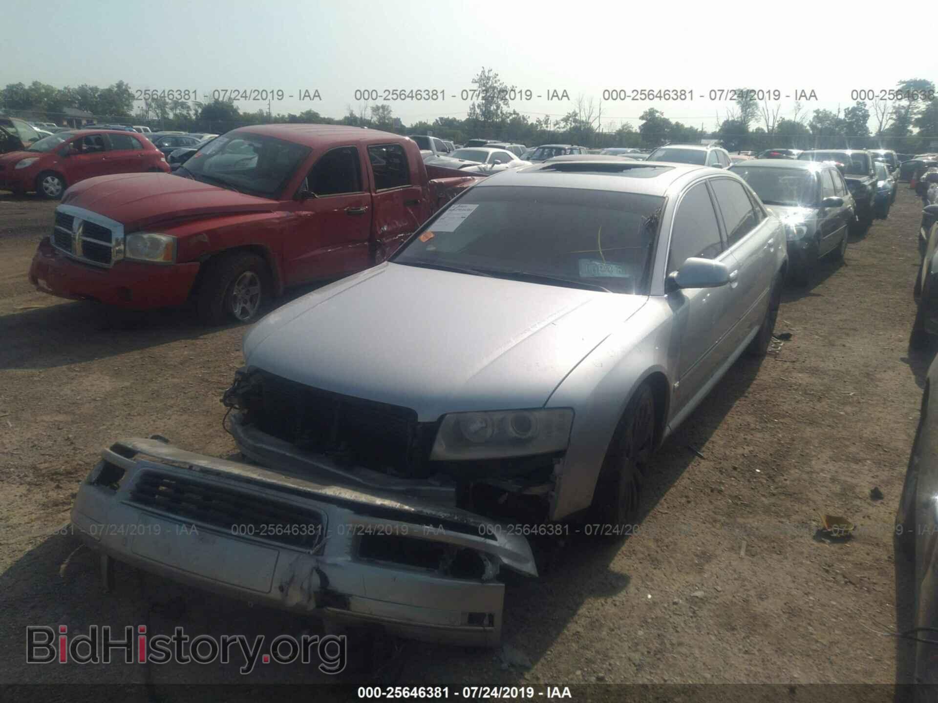 2005 AUDI A8 - VIN: WAUML44EX5N001458 - Фото 2