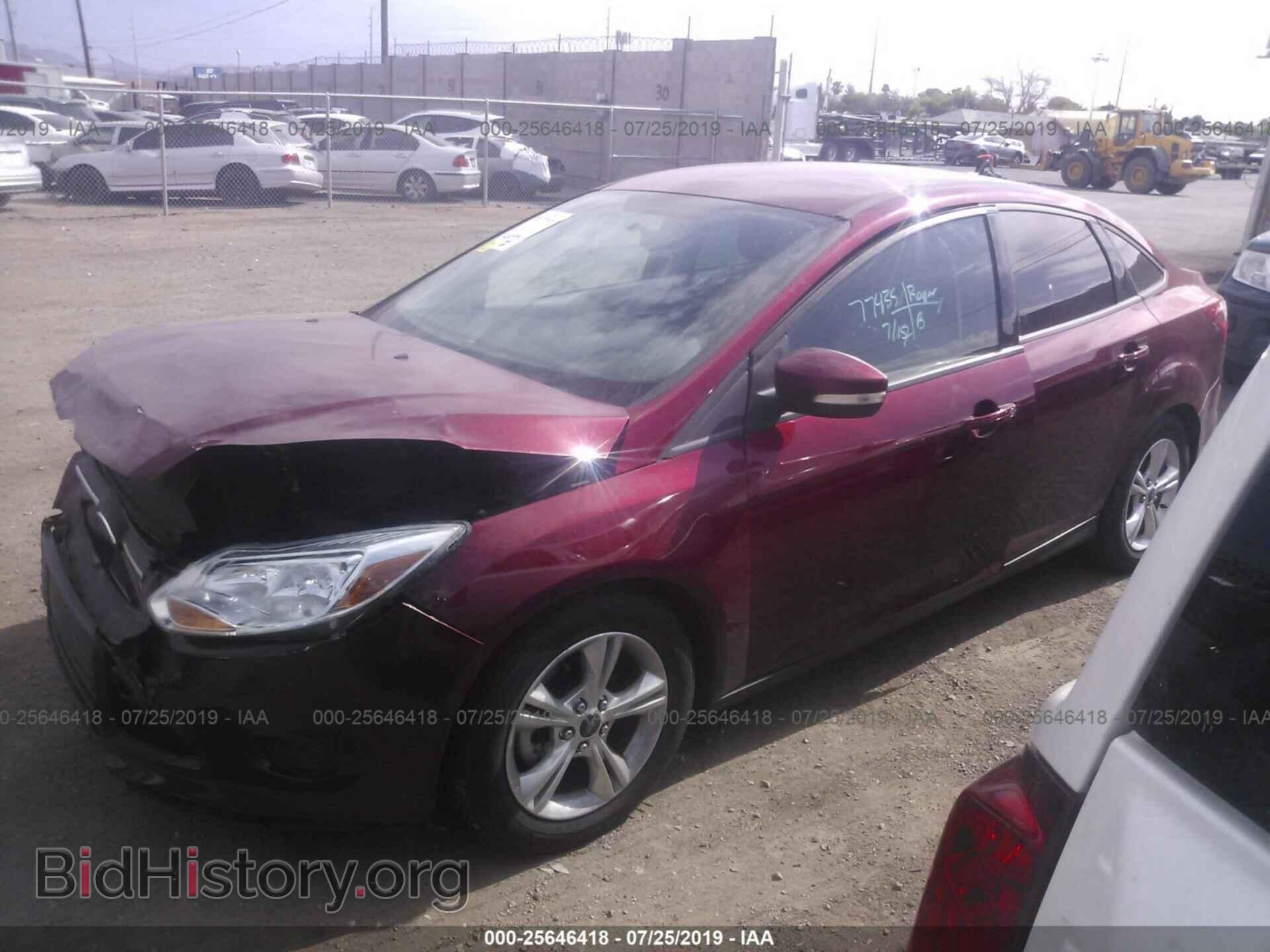 2014 FORD FOCUS - VIN: 1FADP3F27EL374740 - Фото 2