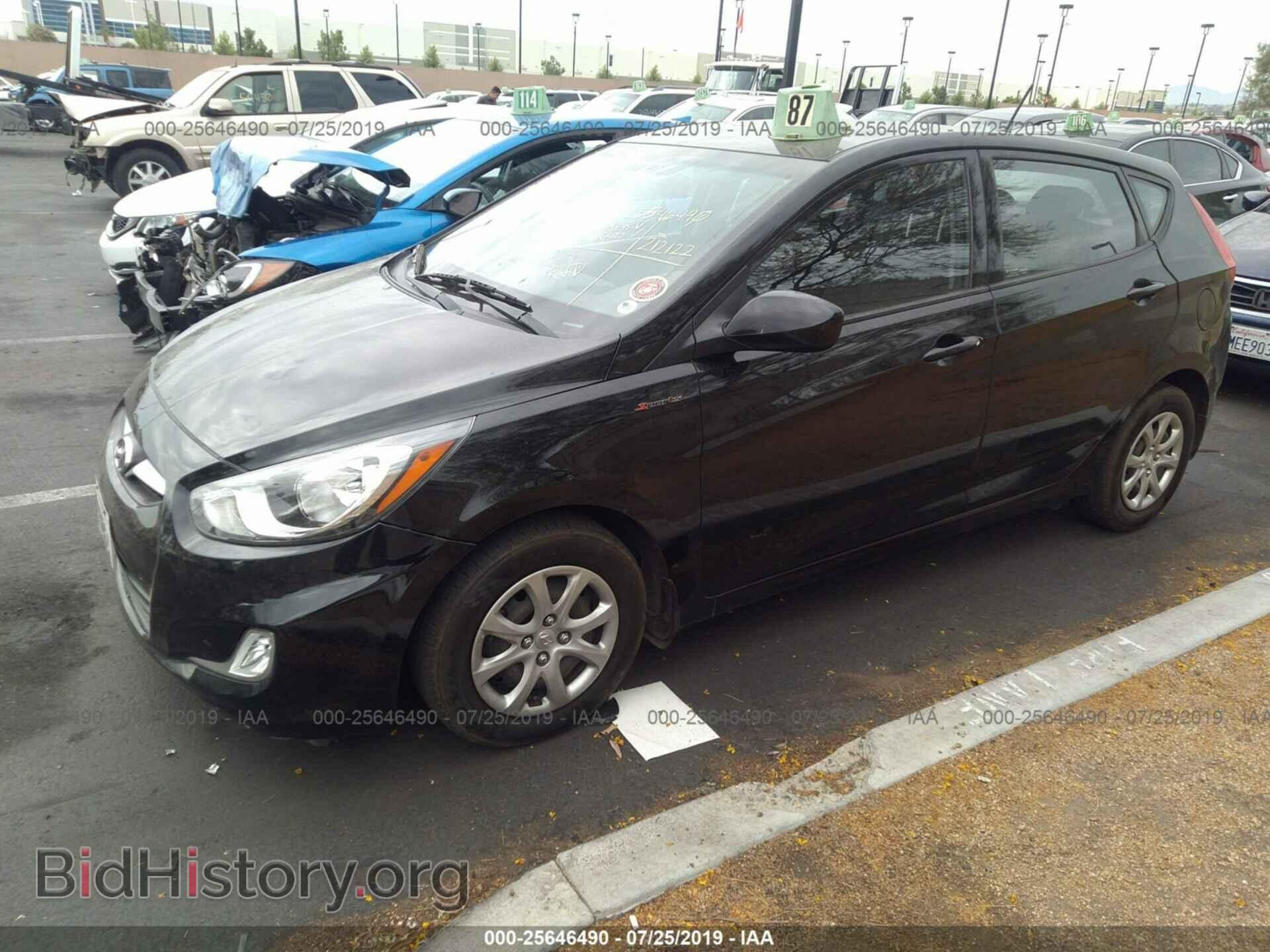 2014 HYUNDAI ACCENT - VIN: KMHCT5AE6EU171729 - Фото 2