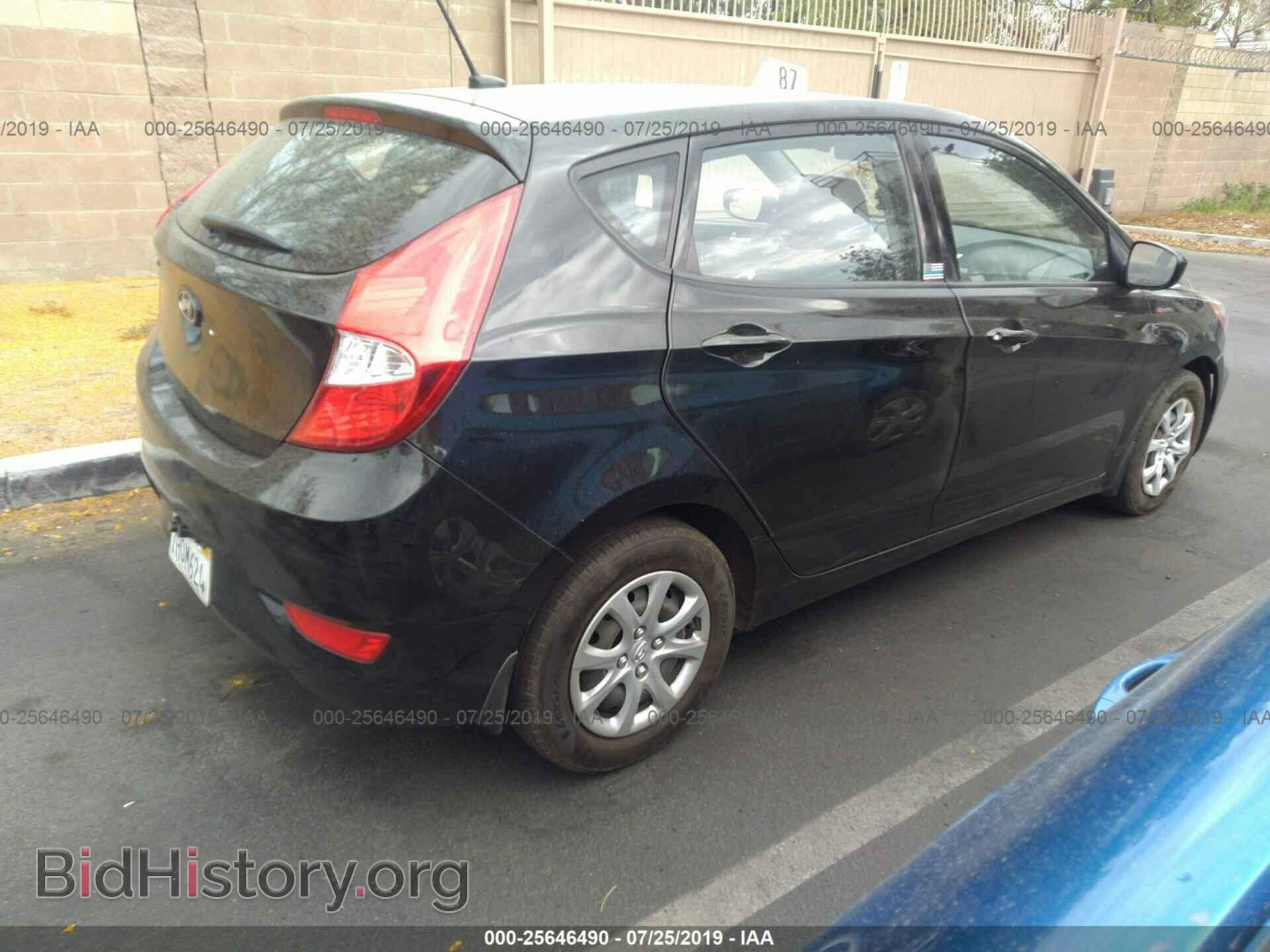 2014 HYUNDAI ACCENT - VIN: KMHCT5AE6EU171729 - Фото 4