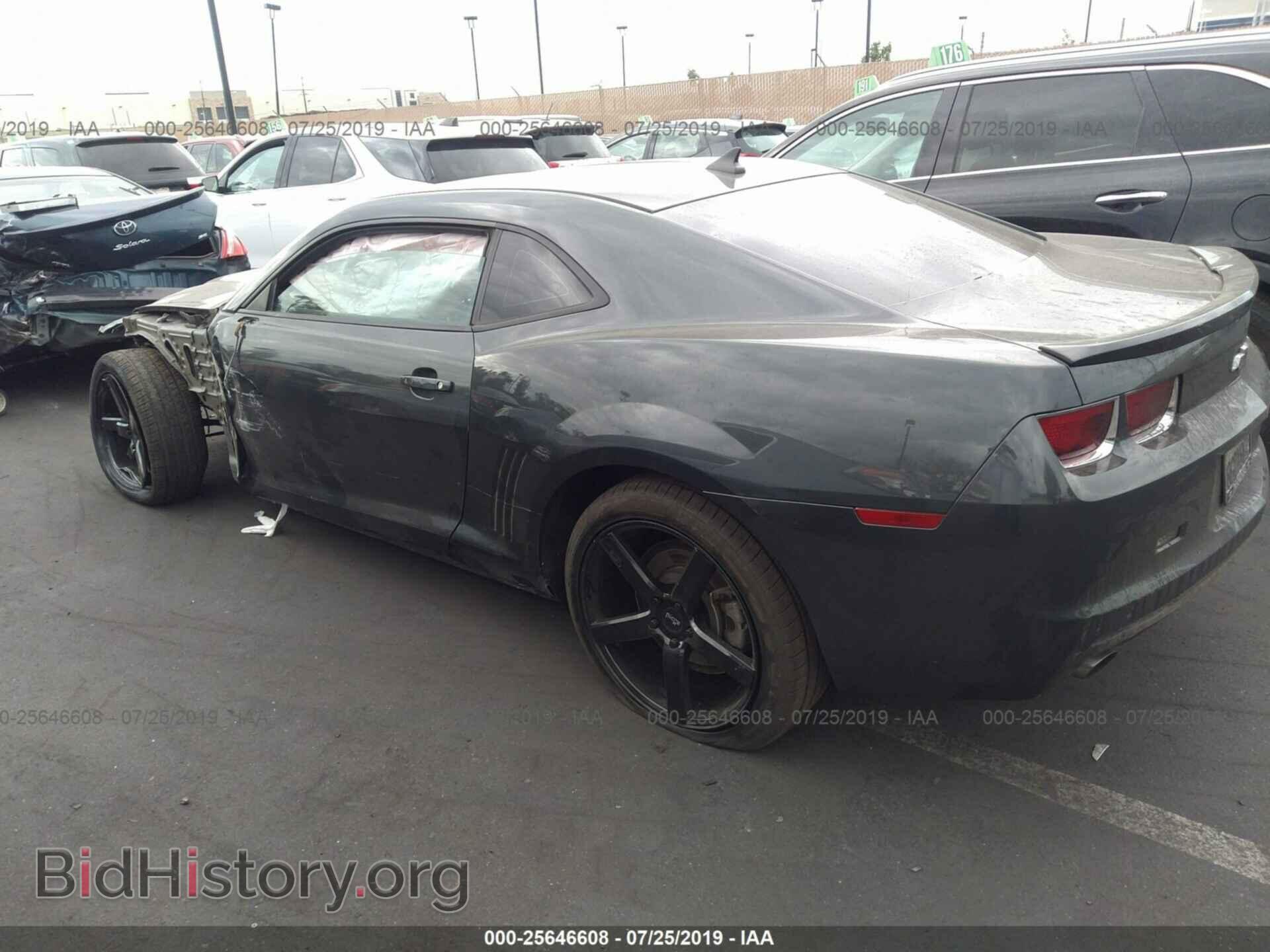 2013 CHEVROLET CAMARO - VIN: 2G1FB1E32D9180082 - Фото 3