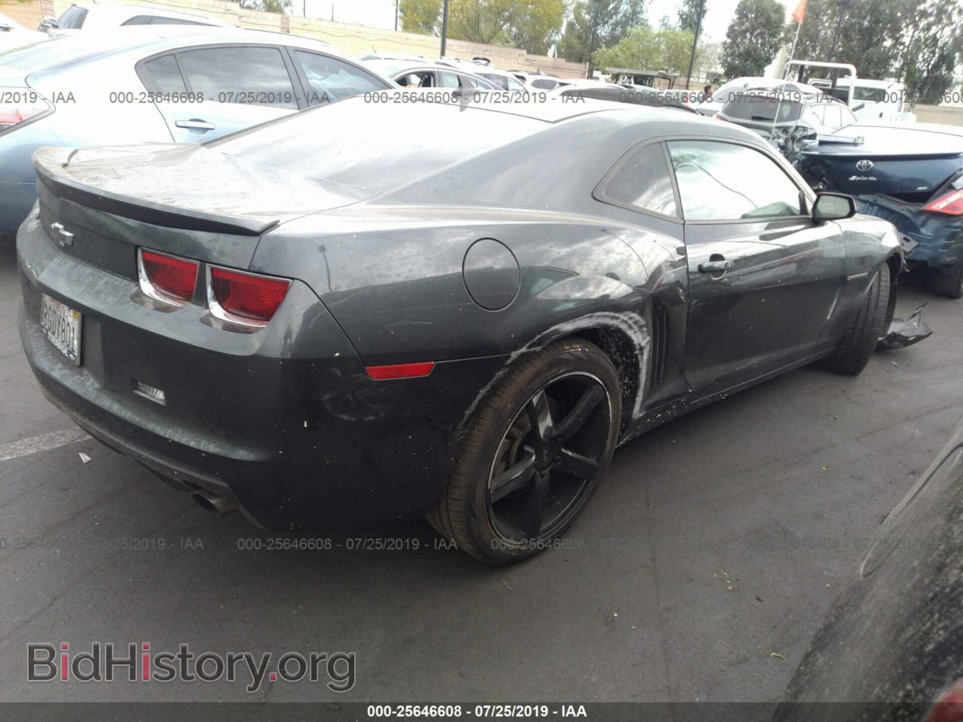 2013 CHEVROLET CAMARO - VIN: 2G1FB1E32D9180082 - Фото 4