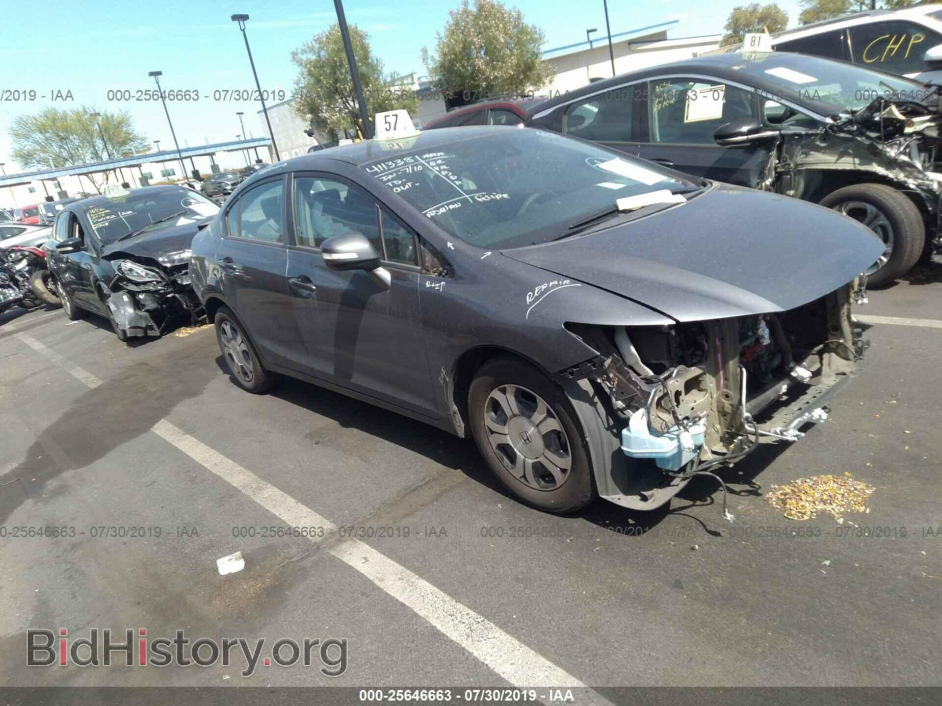 Photo 19XFB4F39DE200854 - HONDA CIVIC 2013
