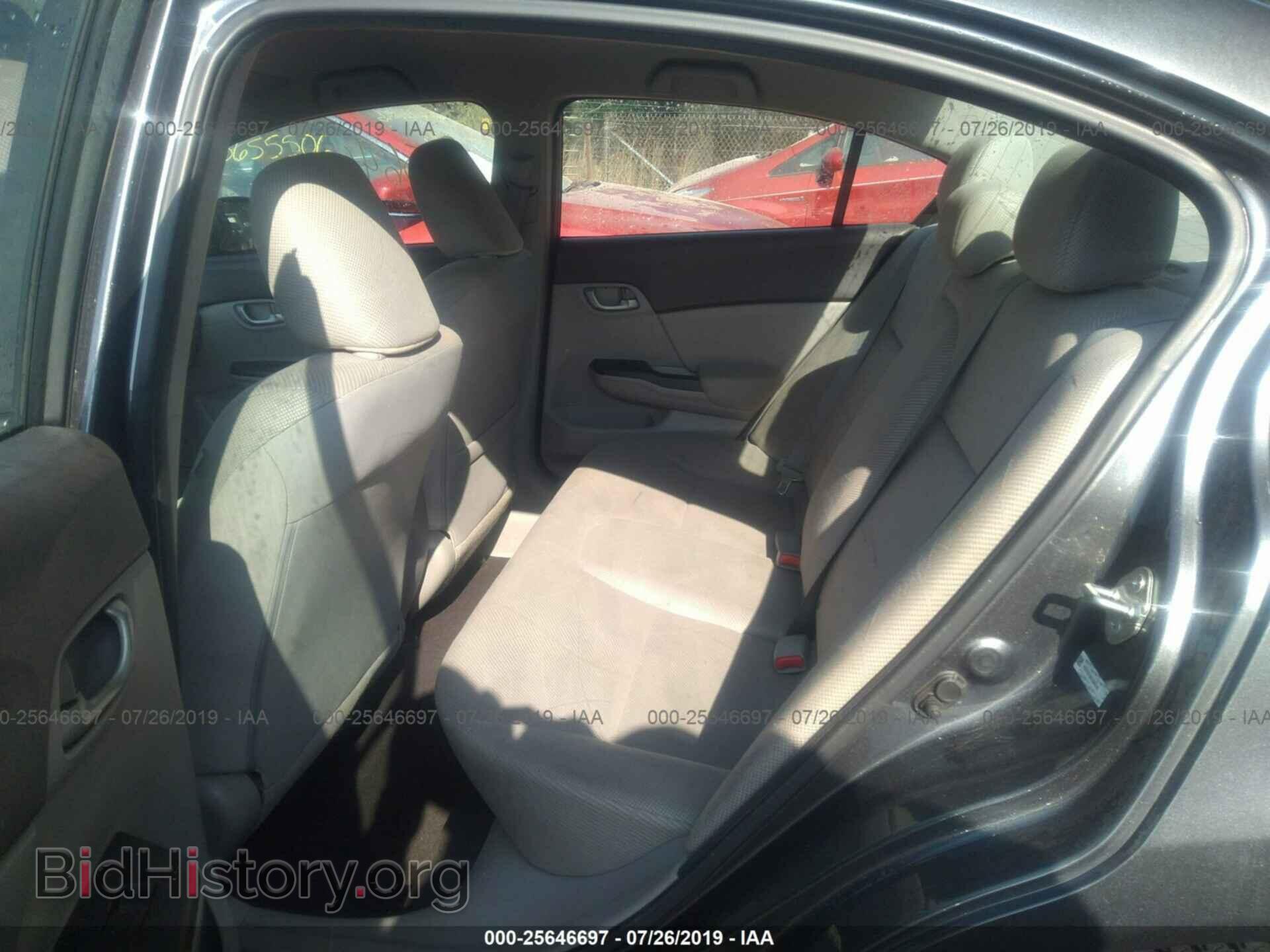 2012 HONDA CIVIC - VIN: 19XFB2F59CE069509 - Фото 8