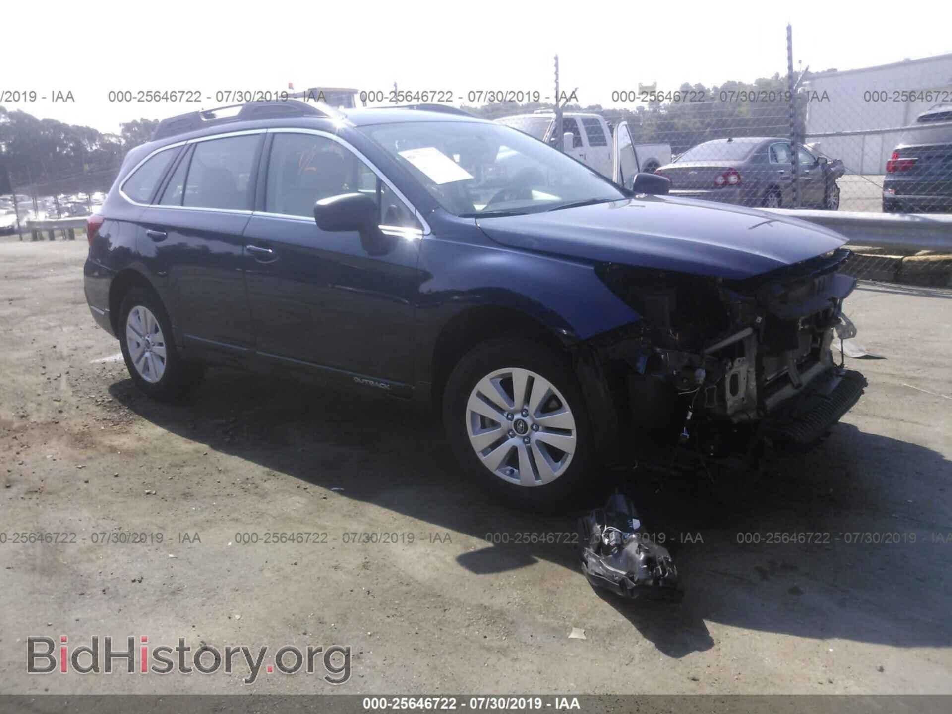 Фотография 4S4BSAAC4J3302825 - SUBARU OUTBACK 2018