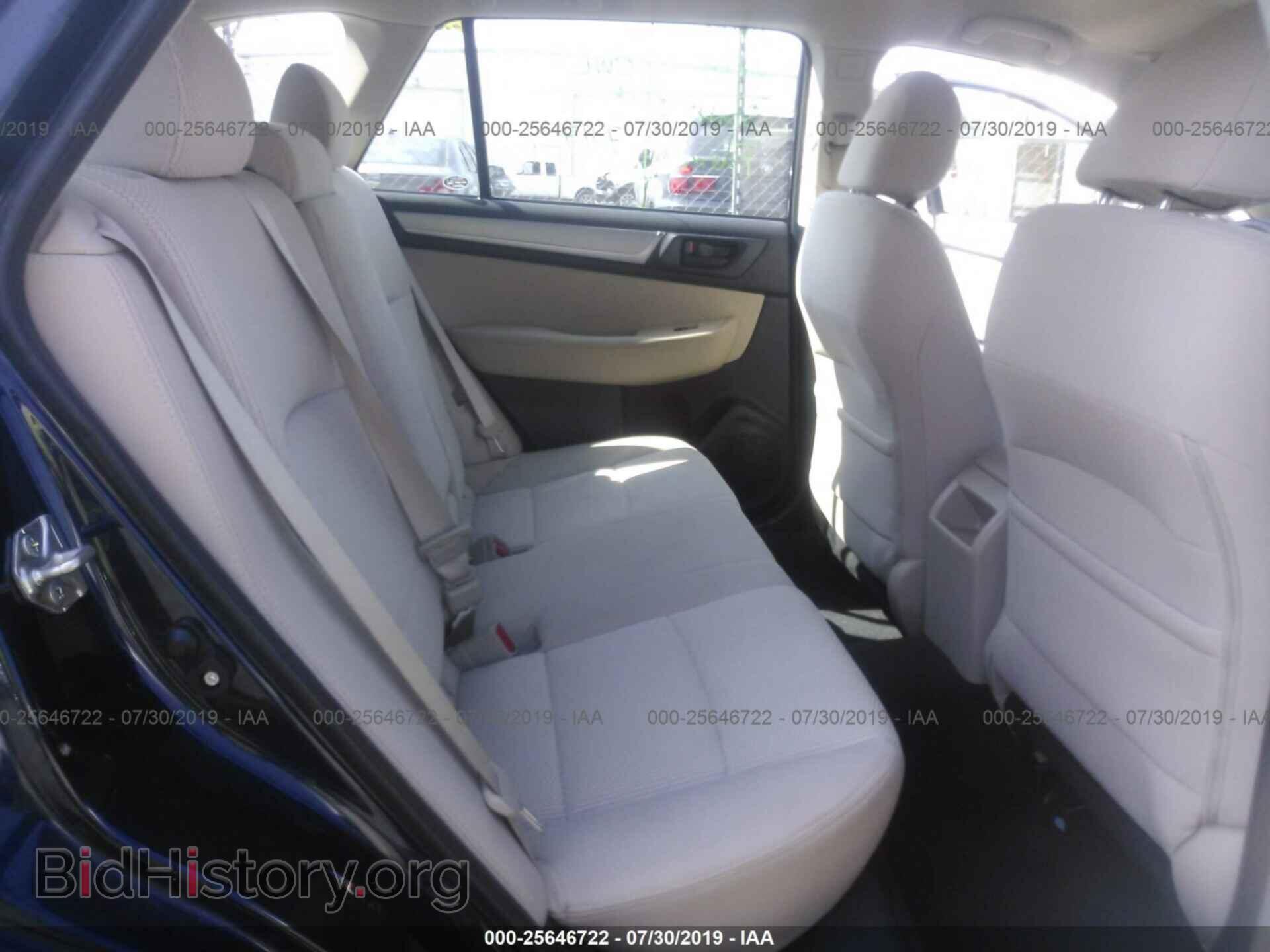 2018 SUBARU OUTBACK - VIN: 4S4BSAAC4J3302825 - Фото 8