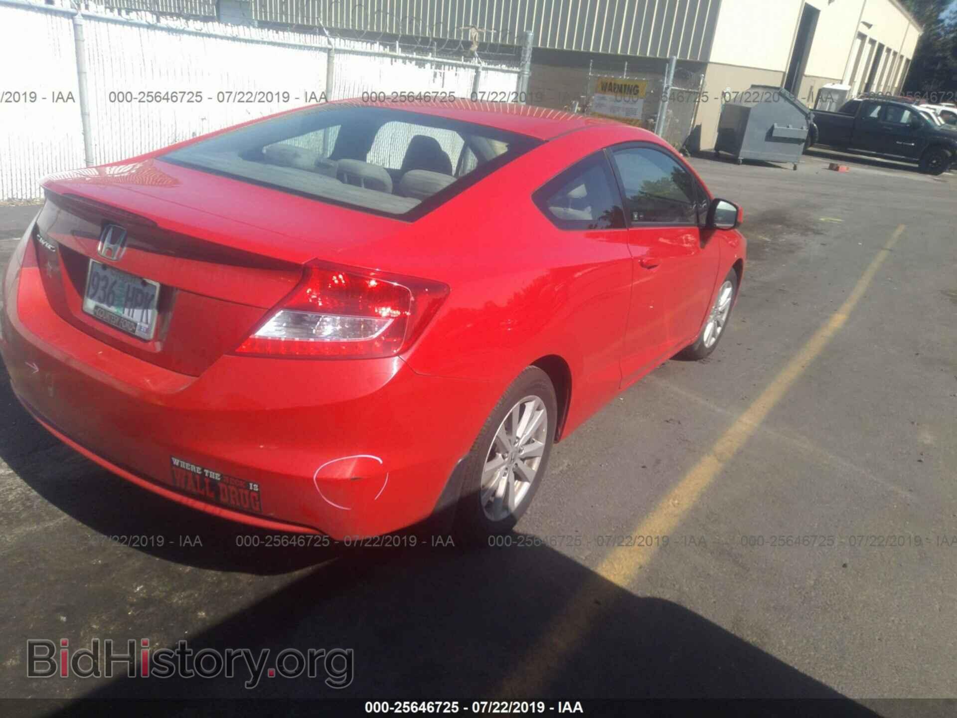 2012 HONDA CIVIC - VIN: 2HGFG3A81CH527915 - Фото 4