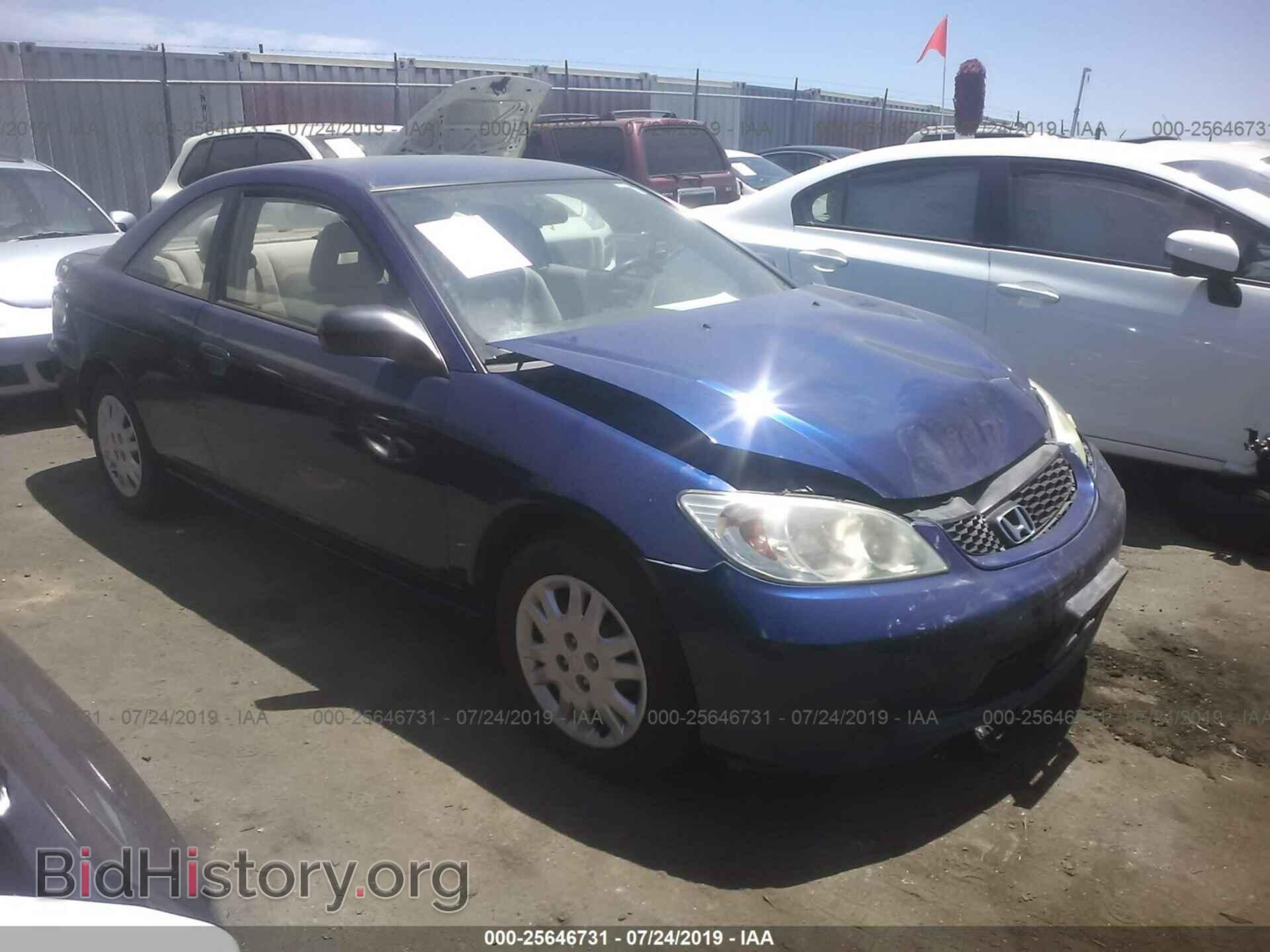 Photo 1HGEM22525L064157 - HONDA CIVIC 2005
