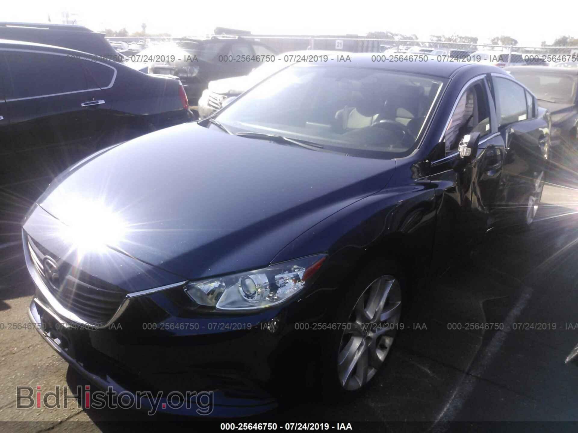 2016 MAZDA 6 - VIN: JM1GJ1V59G1433228 - Фото 2