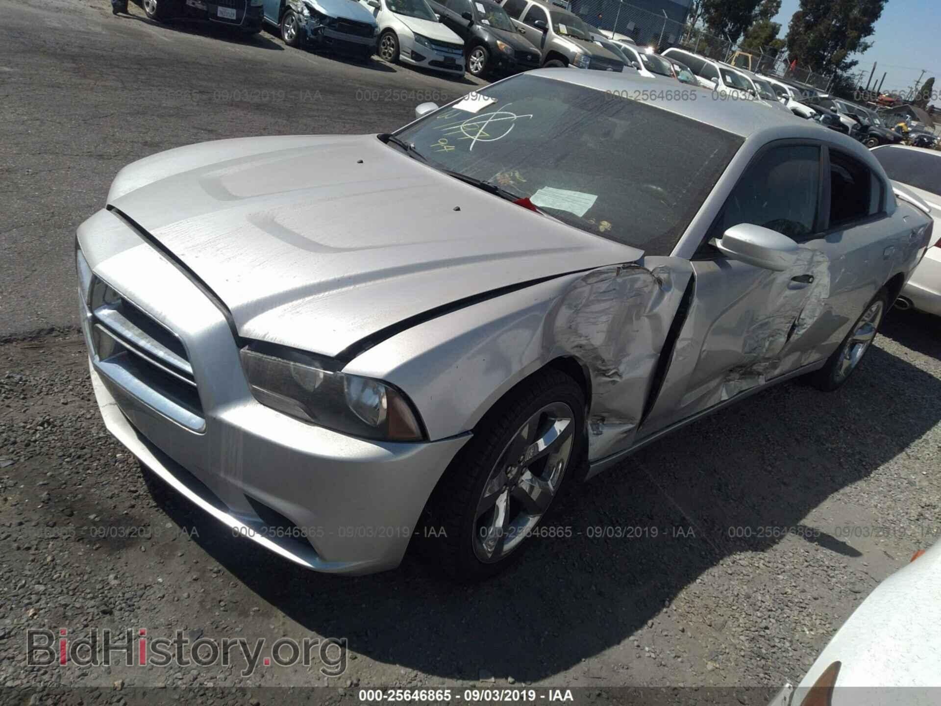 2012 DODGE CHARGER - VIN: 2C3CDXHGXCH144140 - Фото 2