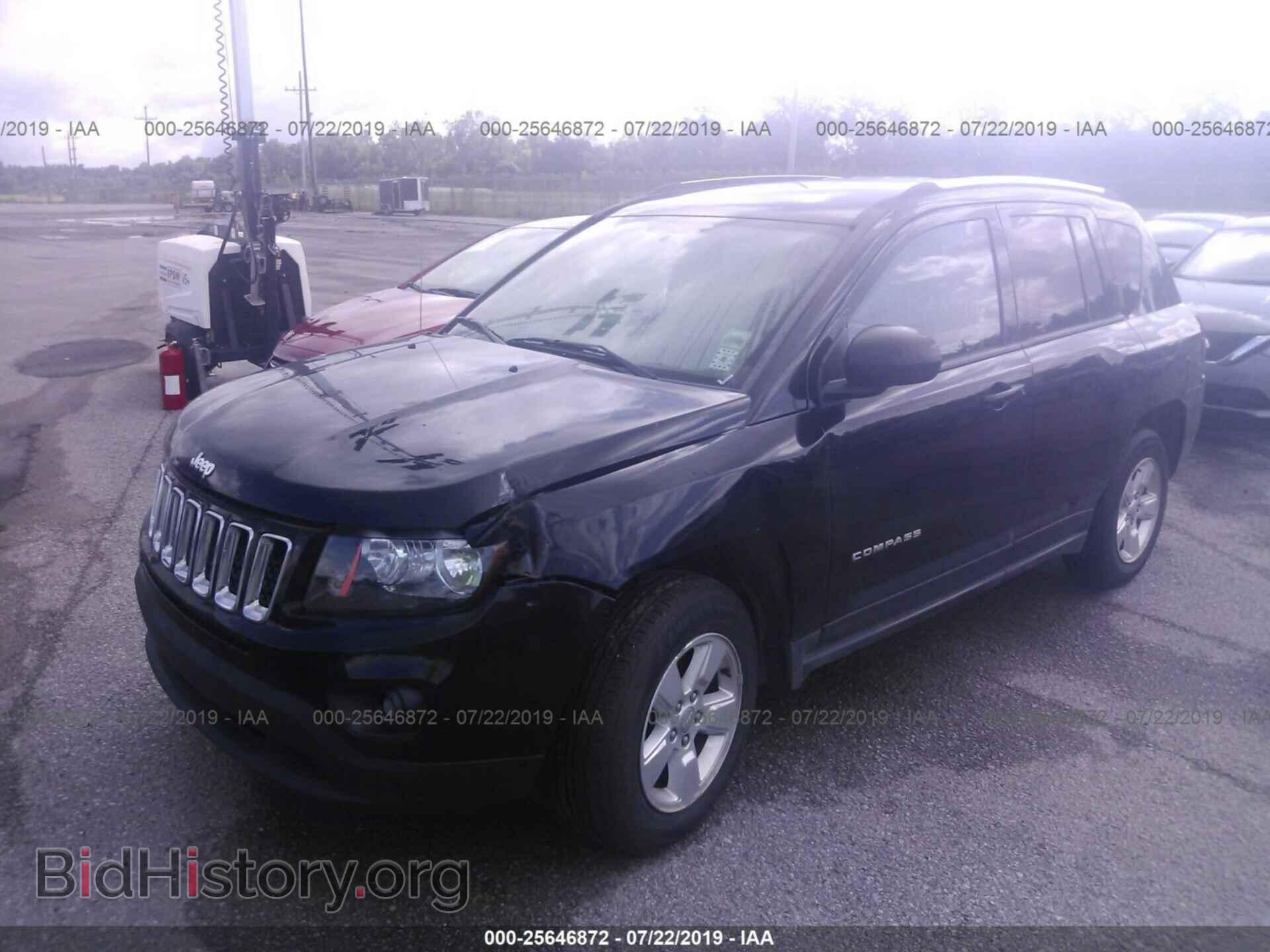 2015 JEEP COMPASS - VIN: 1C4NJCBA1FD104718 - Фото 2