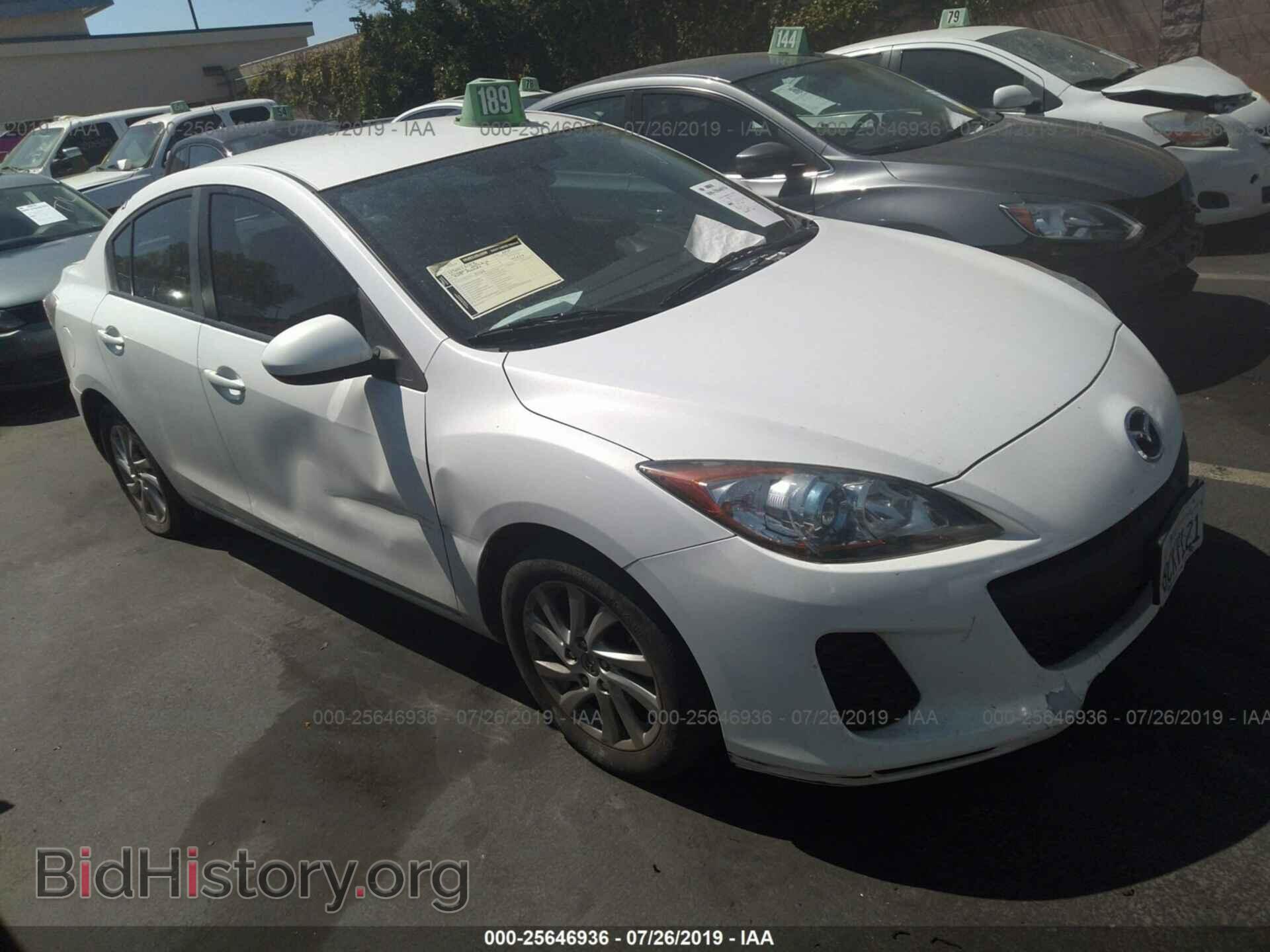 Фотография JM1BL1V76C1680285 - MAZDA 3 2012