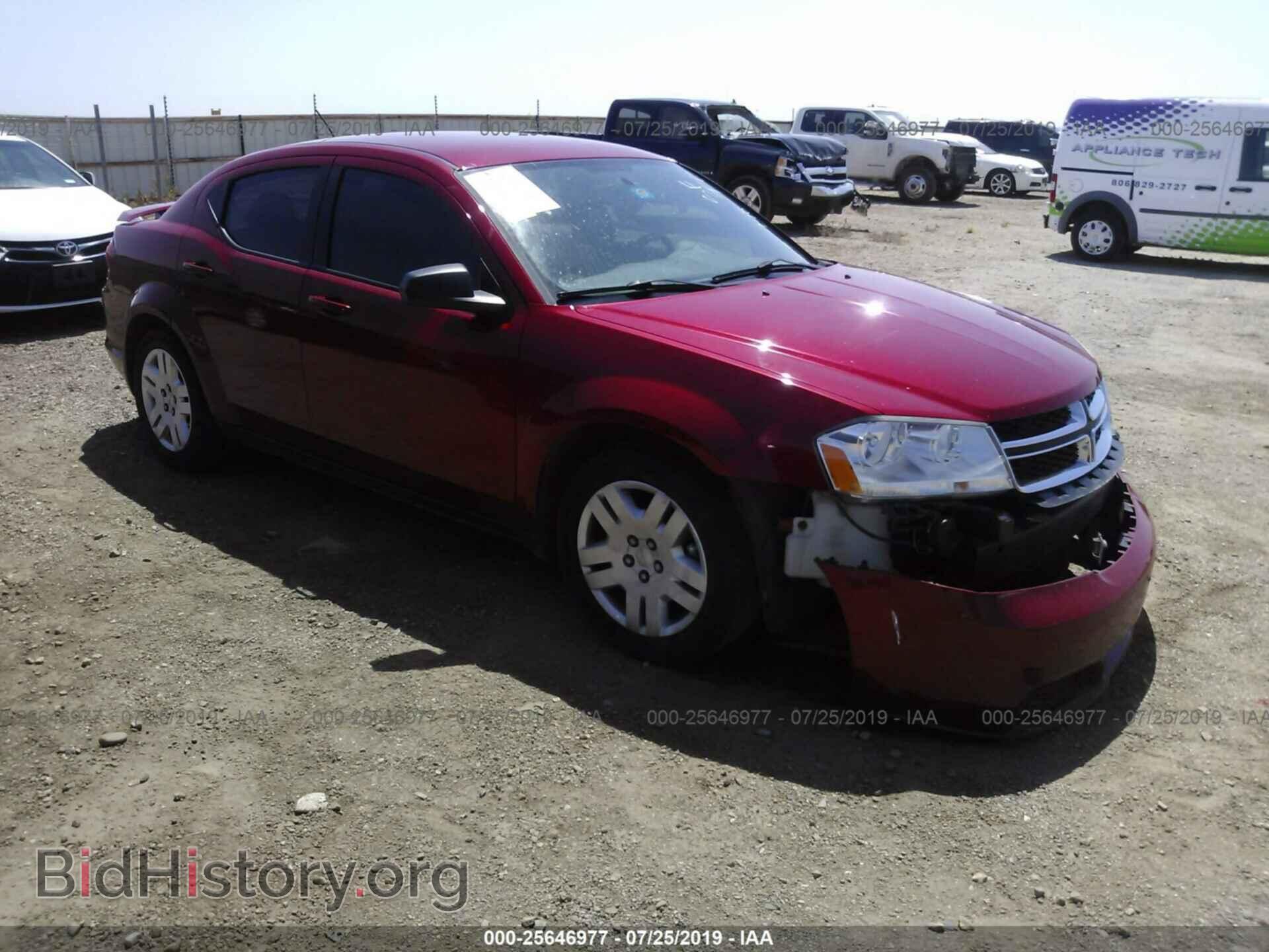 Photo 1C3CDZAB3DN588317 - DODGE AVENGER 2013