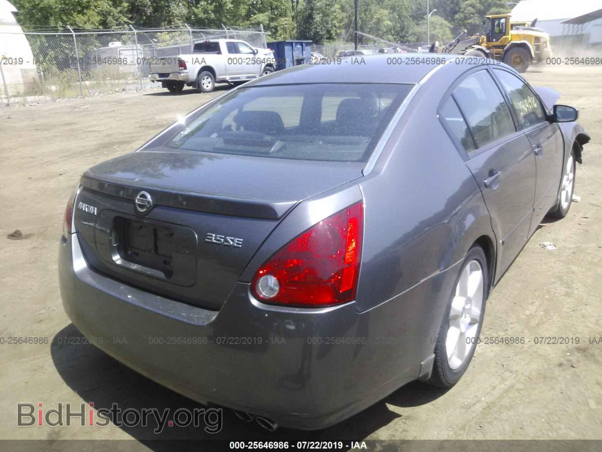 2006 NISSAN MAXIMA - VIN: 1N4BA41E26C838809 - Фото 4