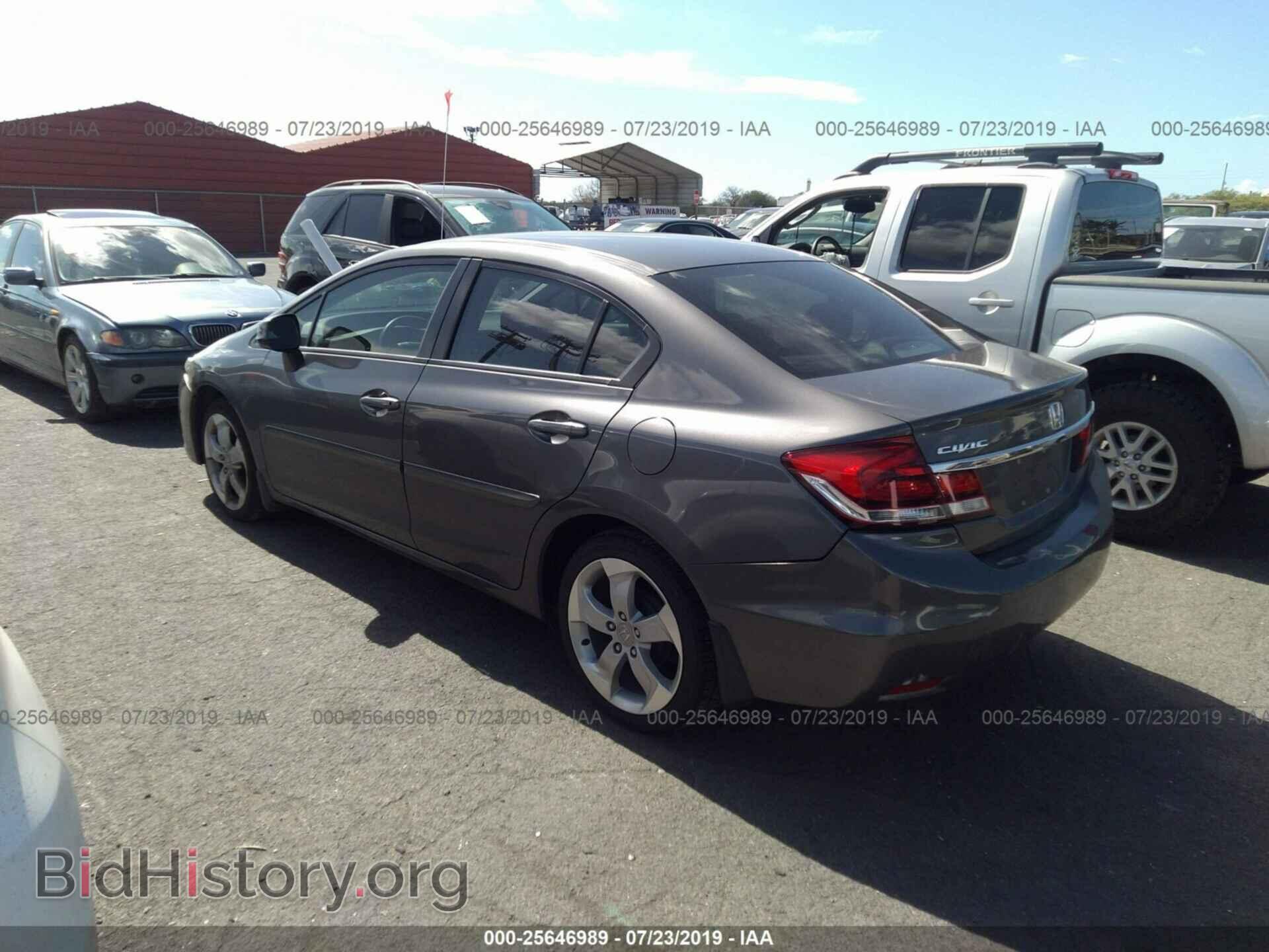 2013 HONDA CIVIC - VIN: 2HGFB2F57DH594656 - Фото 3