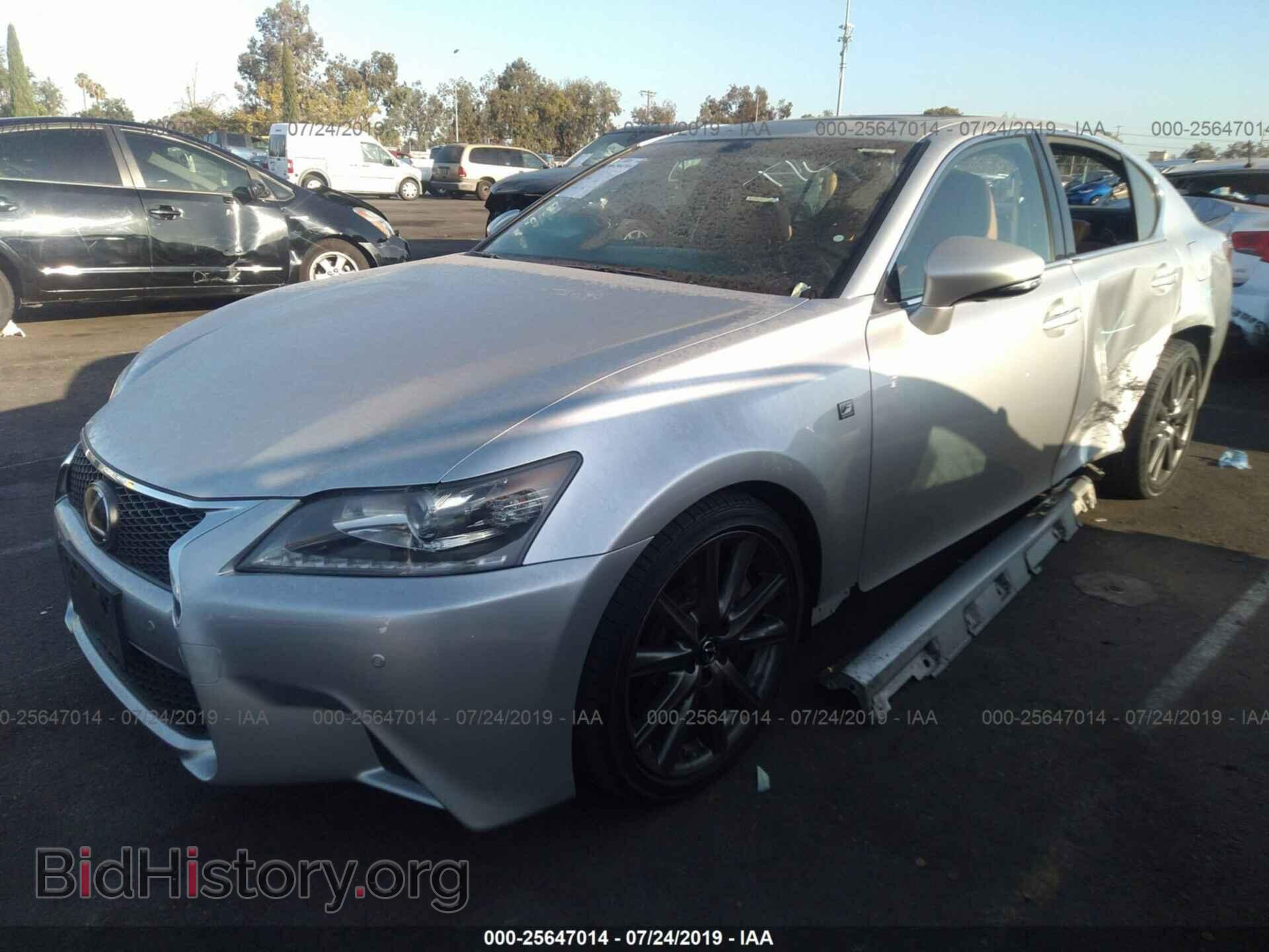 2013 LEXUS GS - VIN: JTHBE1BL8D5015182 - Фото 2