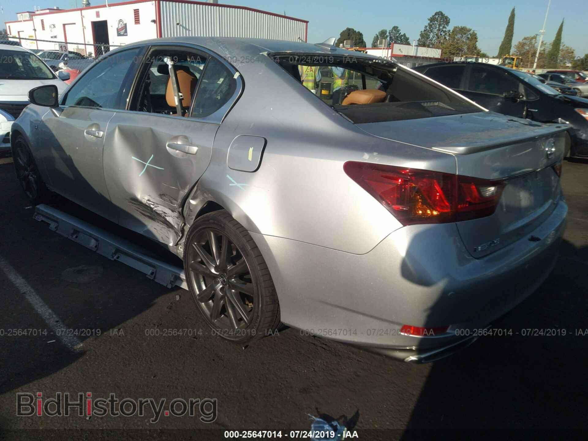 2013 LEXUS GS - VIN: JTHBE1BL8D5015182 - Фото 3
