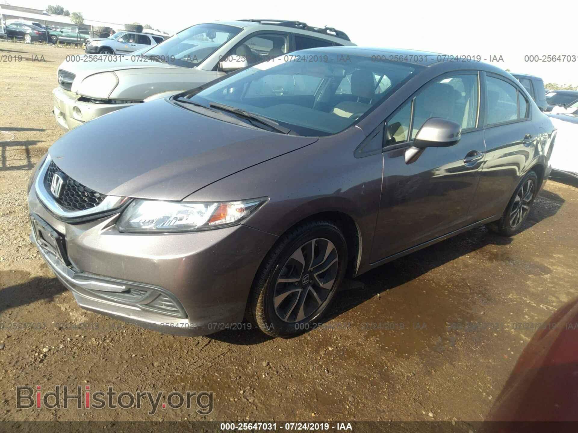 2013 HONDA CIVIC - VIN: 2HGFB2F83DH536604 - Фото 2
