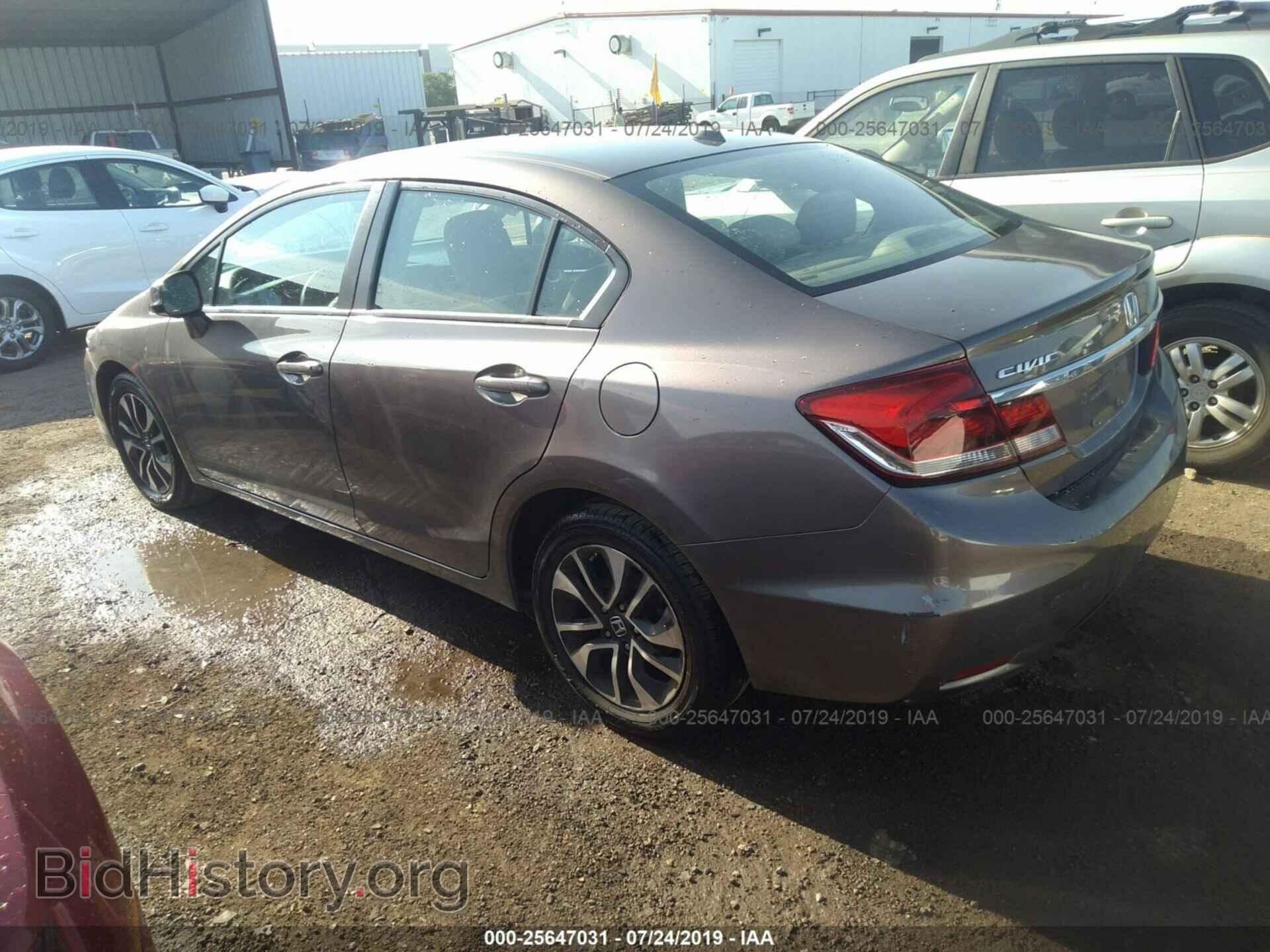 2013 HONDA CIVIC - VIN: 2HGFB2F83DH536604 - Фото 3