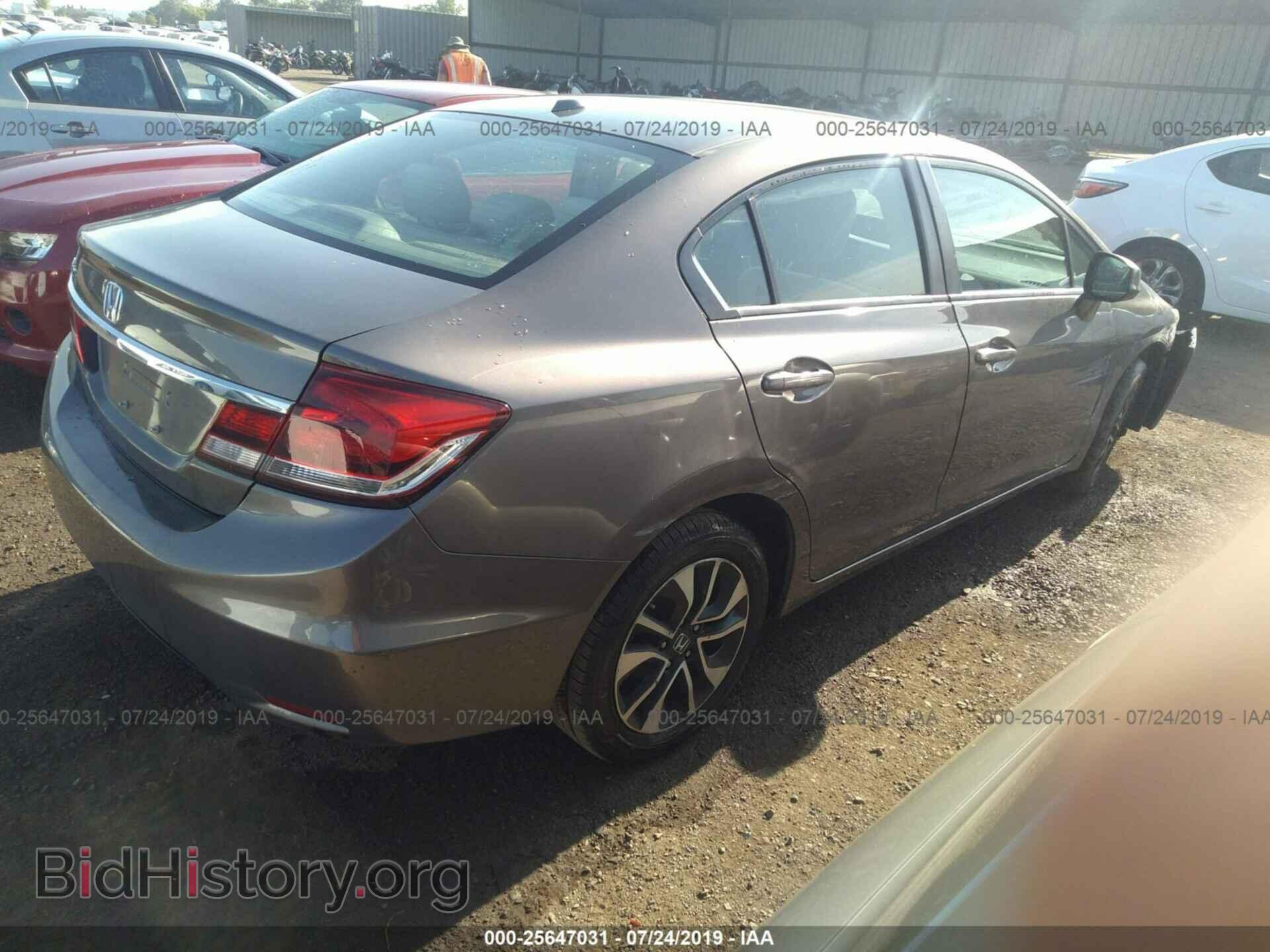 2013 HONDA CIVIC - VIN: 2HGFB2F83DH536604 - Фото 4