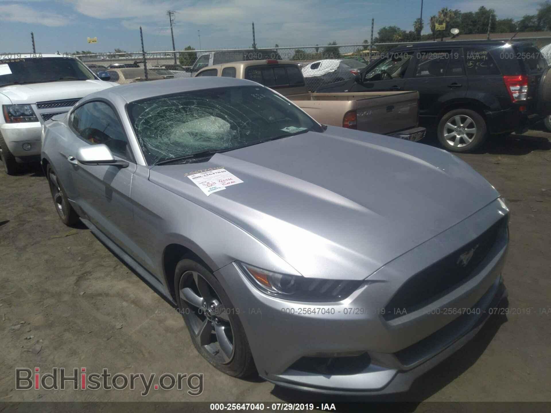 Фотография 1FA6P8AM7F5352936 - FORD MUSTANG 2015