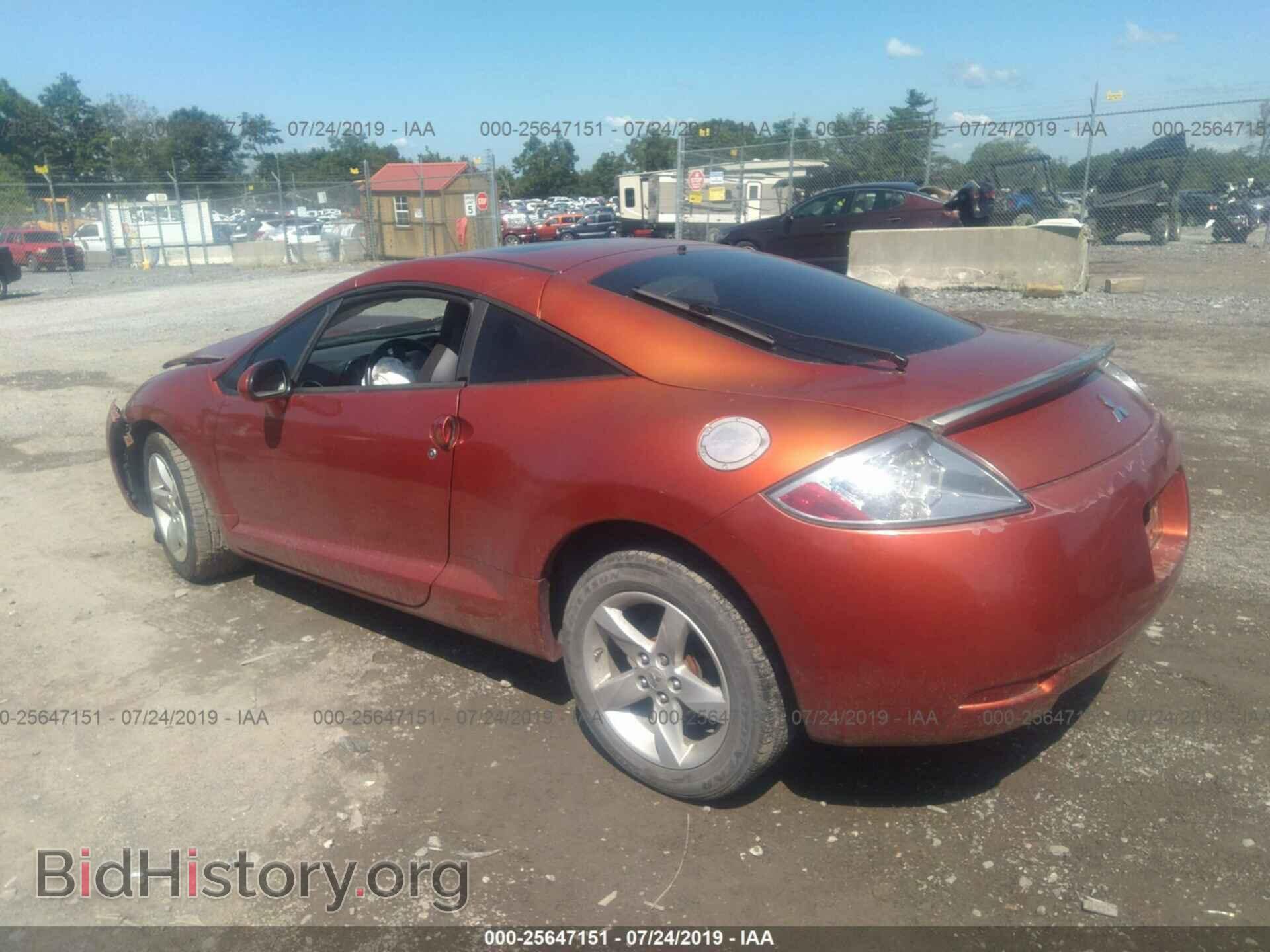 2007 MITSUBISHI ECLIPSE - VIN: 4A3AK34T67E010983 - Photo 3
