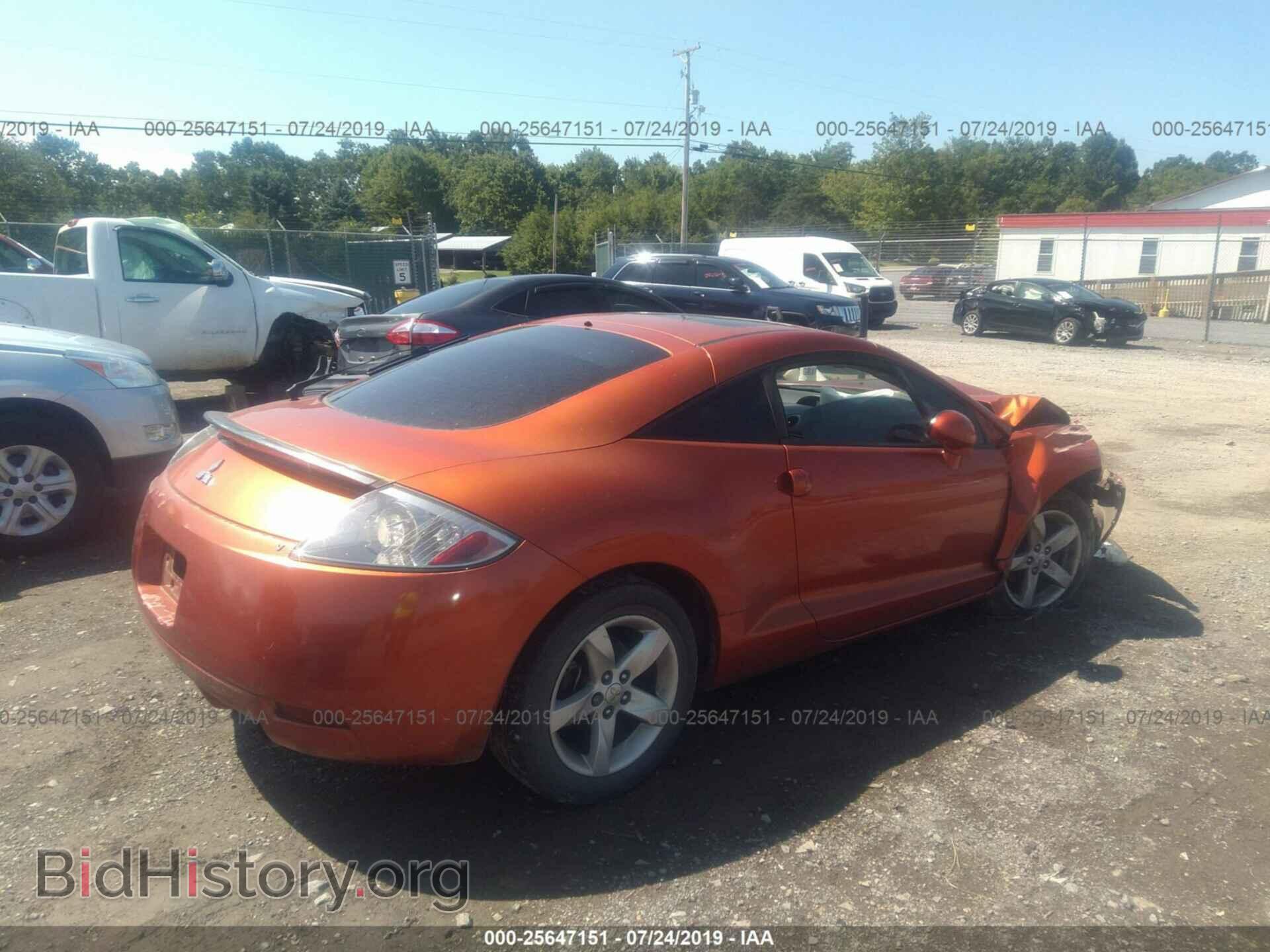 2007 MITSUBISHI ECLIPSE - VIN: 4A3AK34T67E010983 - Photo 4