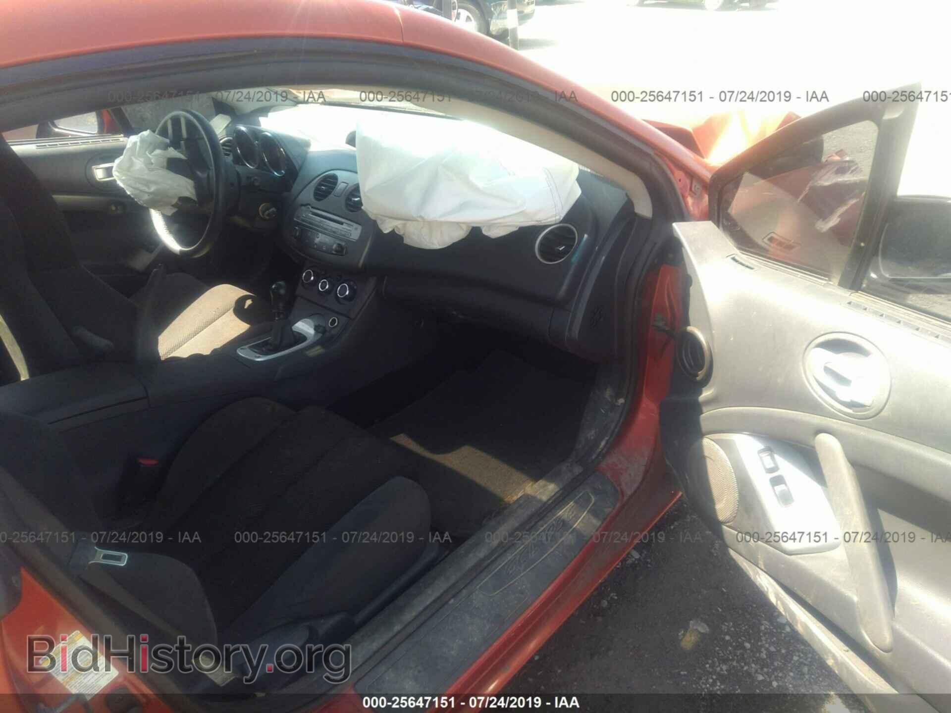 2007 MITSUBISHI ECLIPSE - VIN: 4A3AK34T67E010983 - Photo 5