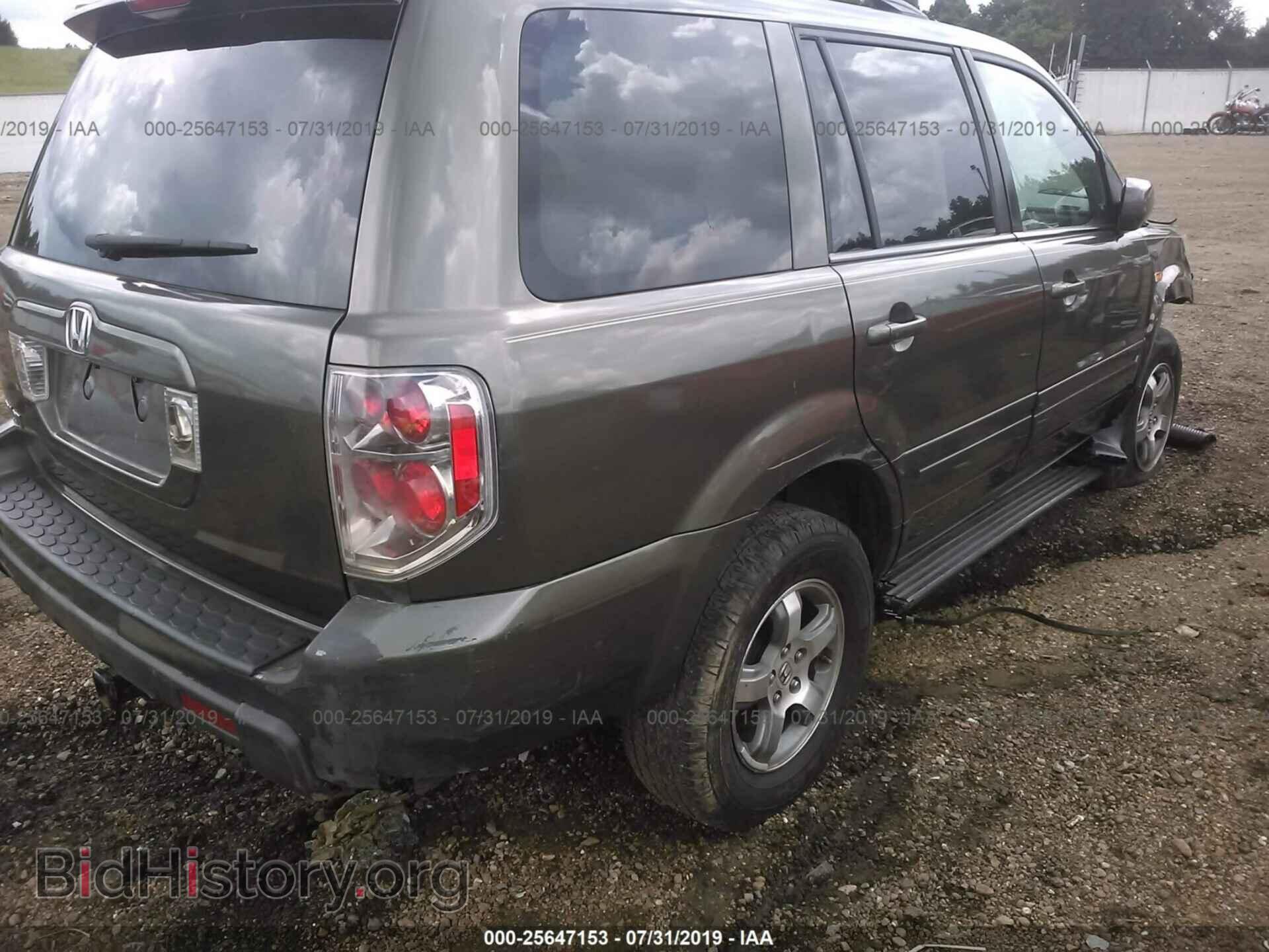 2006 HONDA PILOT - VIN: 5FNYF285X6B010350 - Фото 4