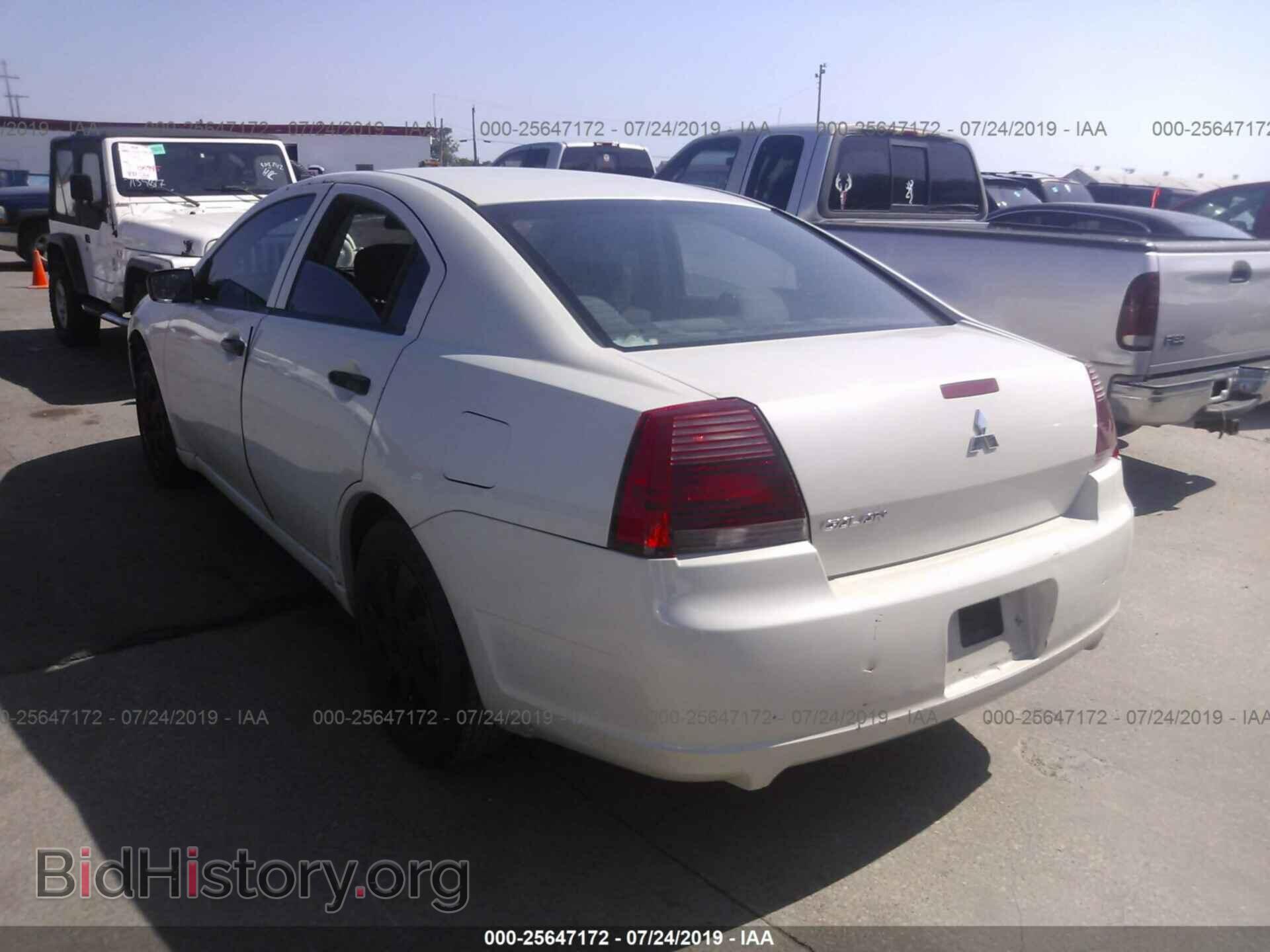 2007 MITSUBISHI GALANT - VIN: 4A3AB26F97E084092 - Фото 3