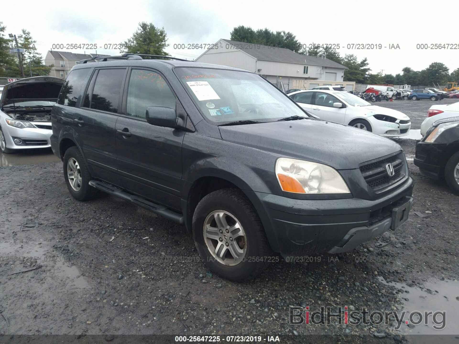 Photo 2HKYF185X4H566800 - HONDA PILOT 2004