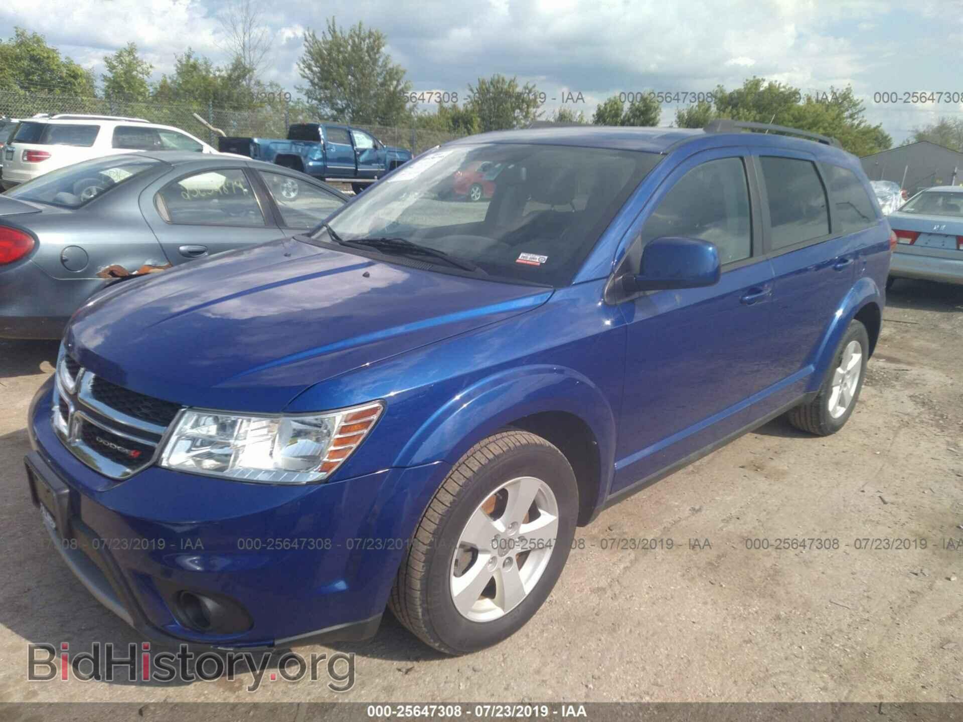 2012 DODGE JOURNEY - VIN: 3C4PDCBG6CT353932 - Фото 2