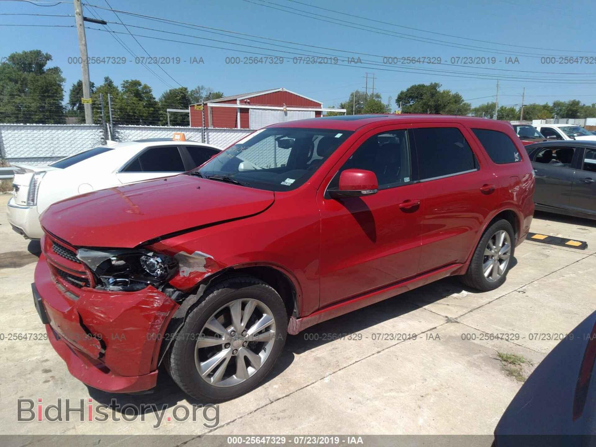 2012 DODGE DURANGO - VIN: 1C4SDJCT5CC337372 - Фото 2