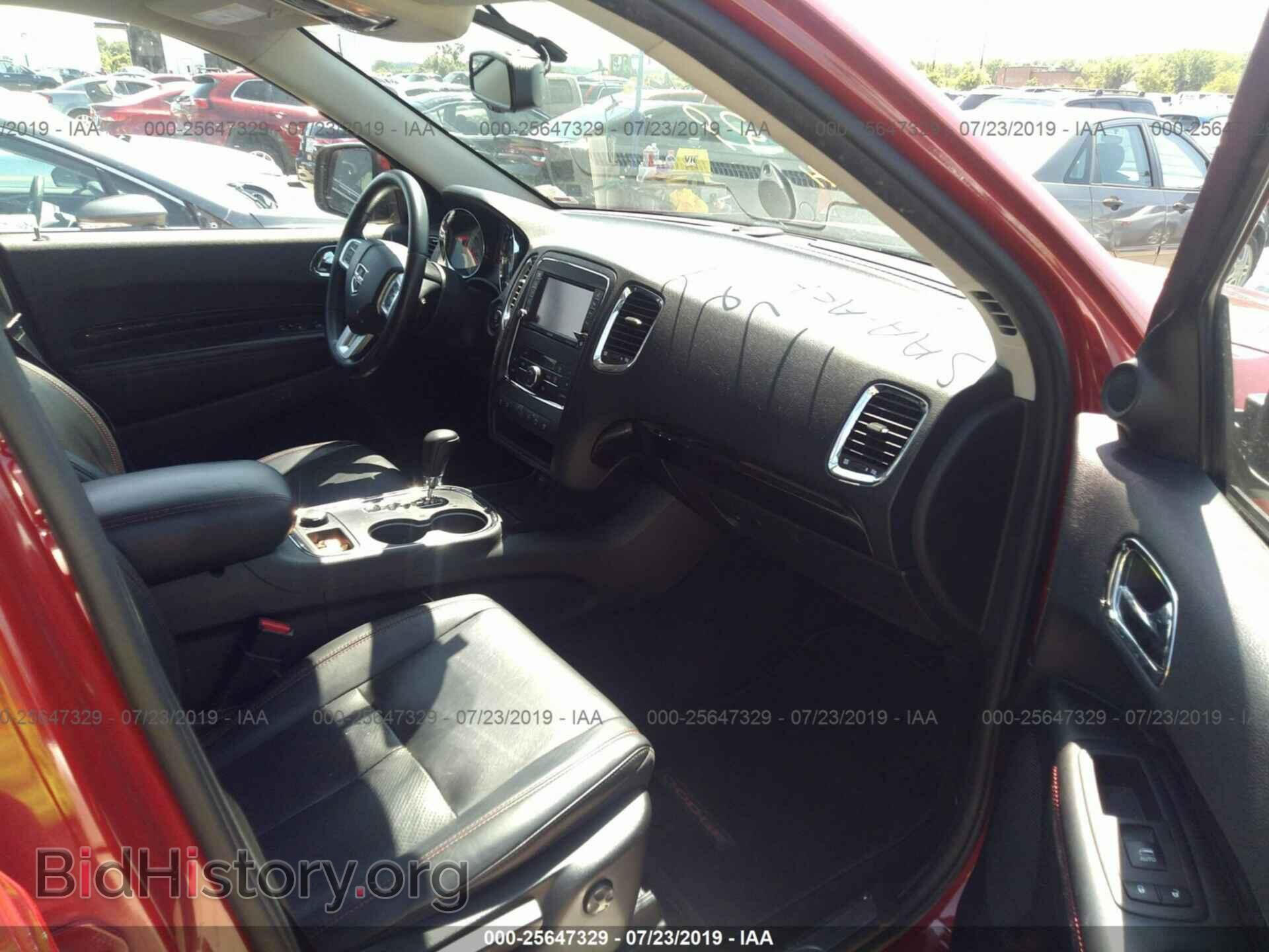 2012 DODGE DURANGO - VIN: 1C4SDJCT5CC337372 - Фото 5