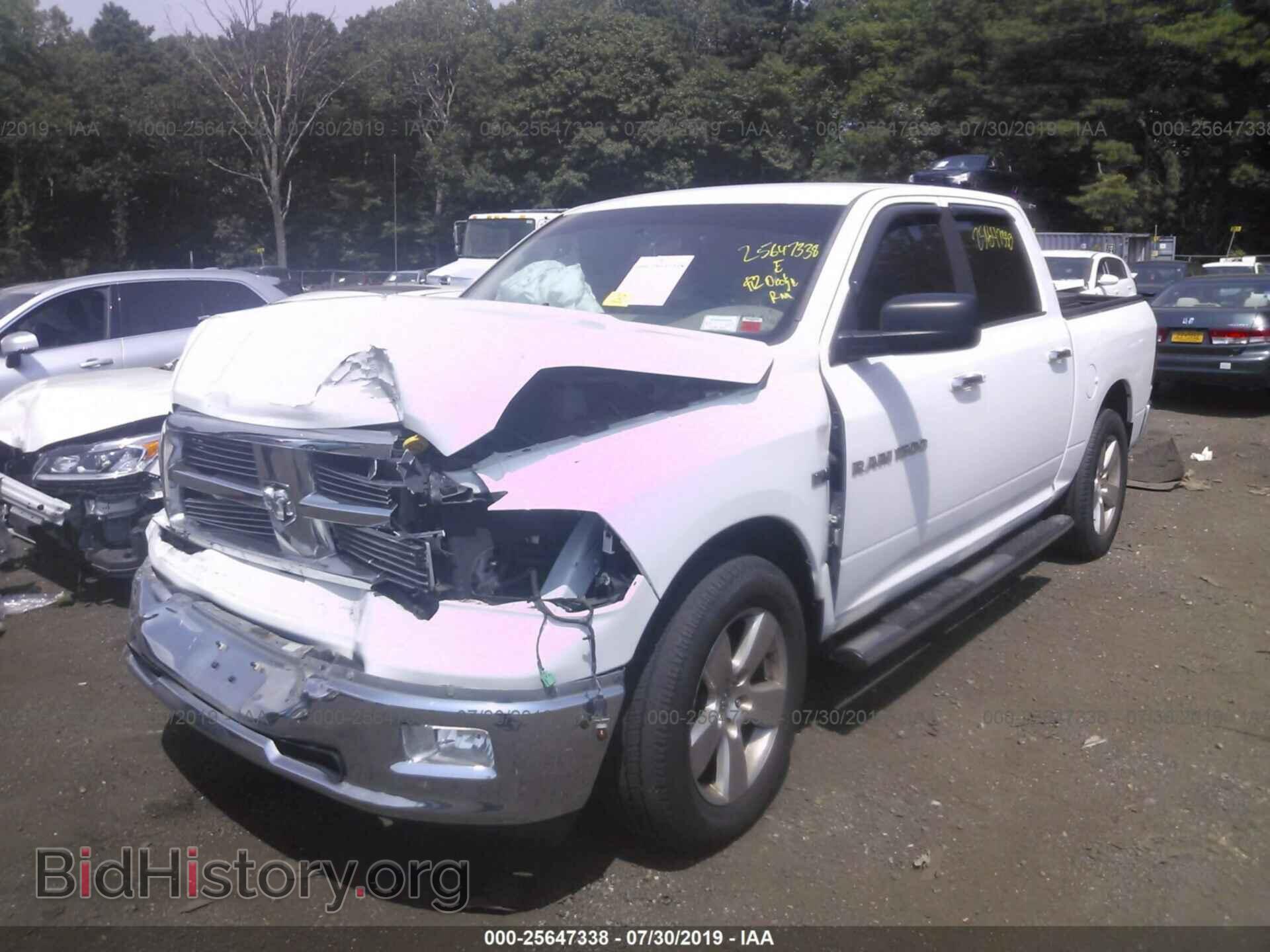 2012 DODGE RAM 1500 - VIN: 1C6RD7LT9CS242098 - Фото 2