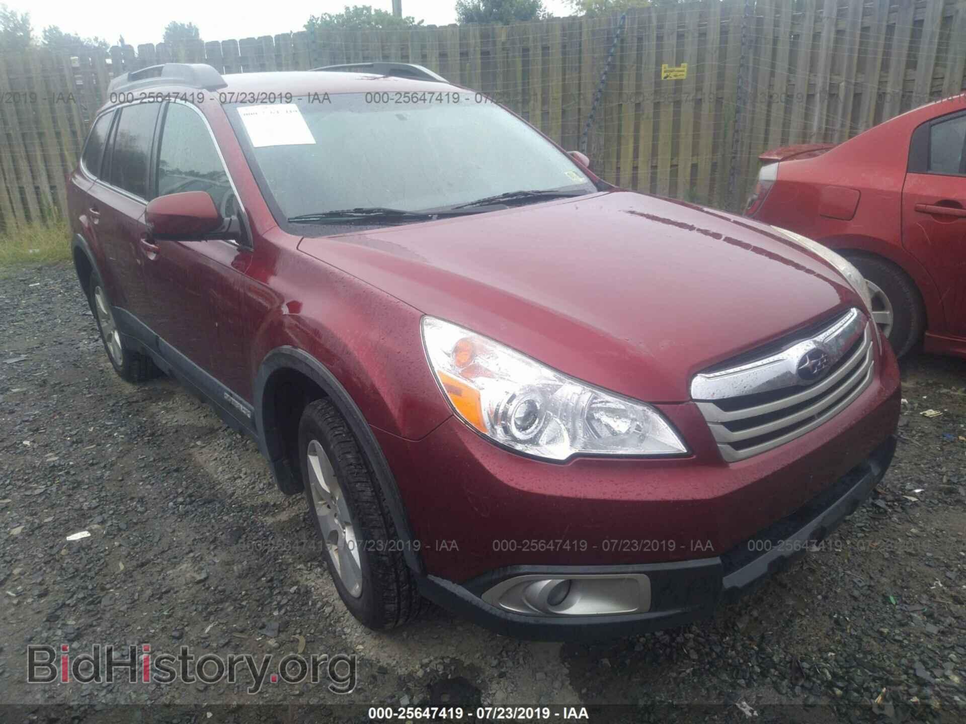 Фотография 4S4BRBCC1C3209679 - SUBARU OUTBACK 2012