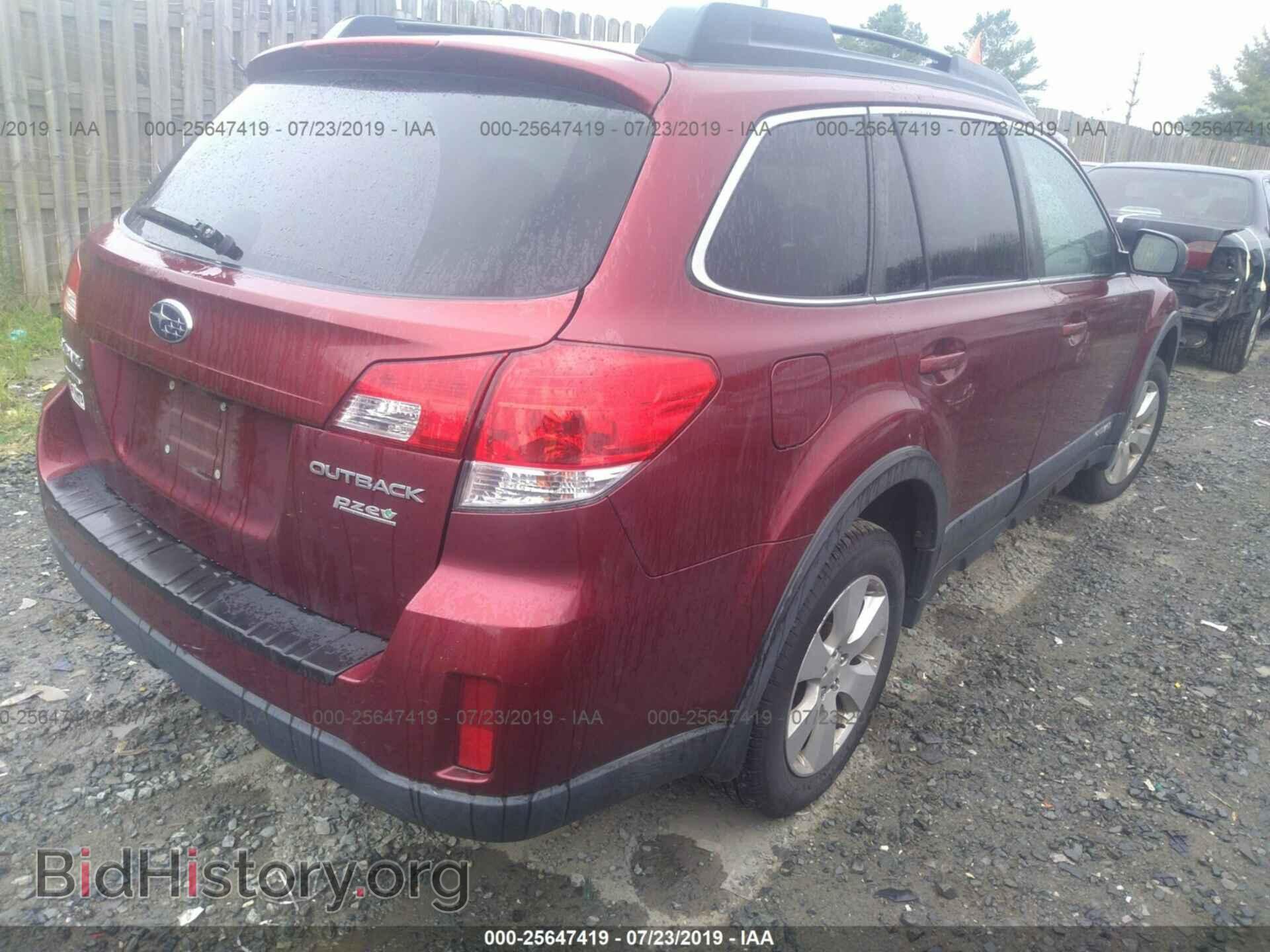 2012 SUBARU OUTBACK - VIN: 4S4BRBCC1C3209679 - Фото 4