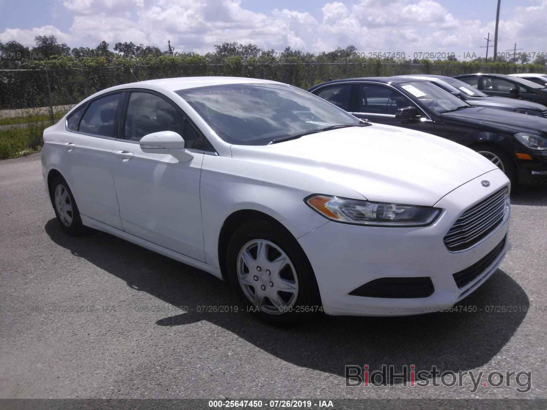 Photo 3FA6P0H72ER137655 - FORD FUSION 2014