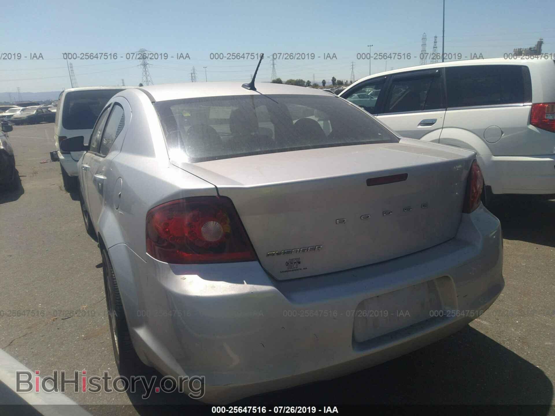 2012 DODGE AVENGER - VIN: 1C3CDZABXCN242392 - Photo 3
