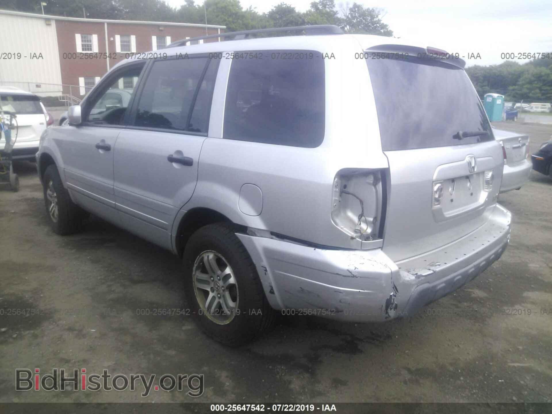 2005 HONDA PILOT - VIN: 5FNYF185X5B062120 - Фото 3