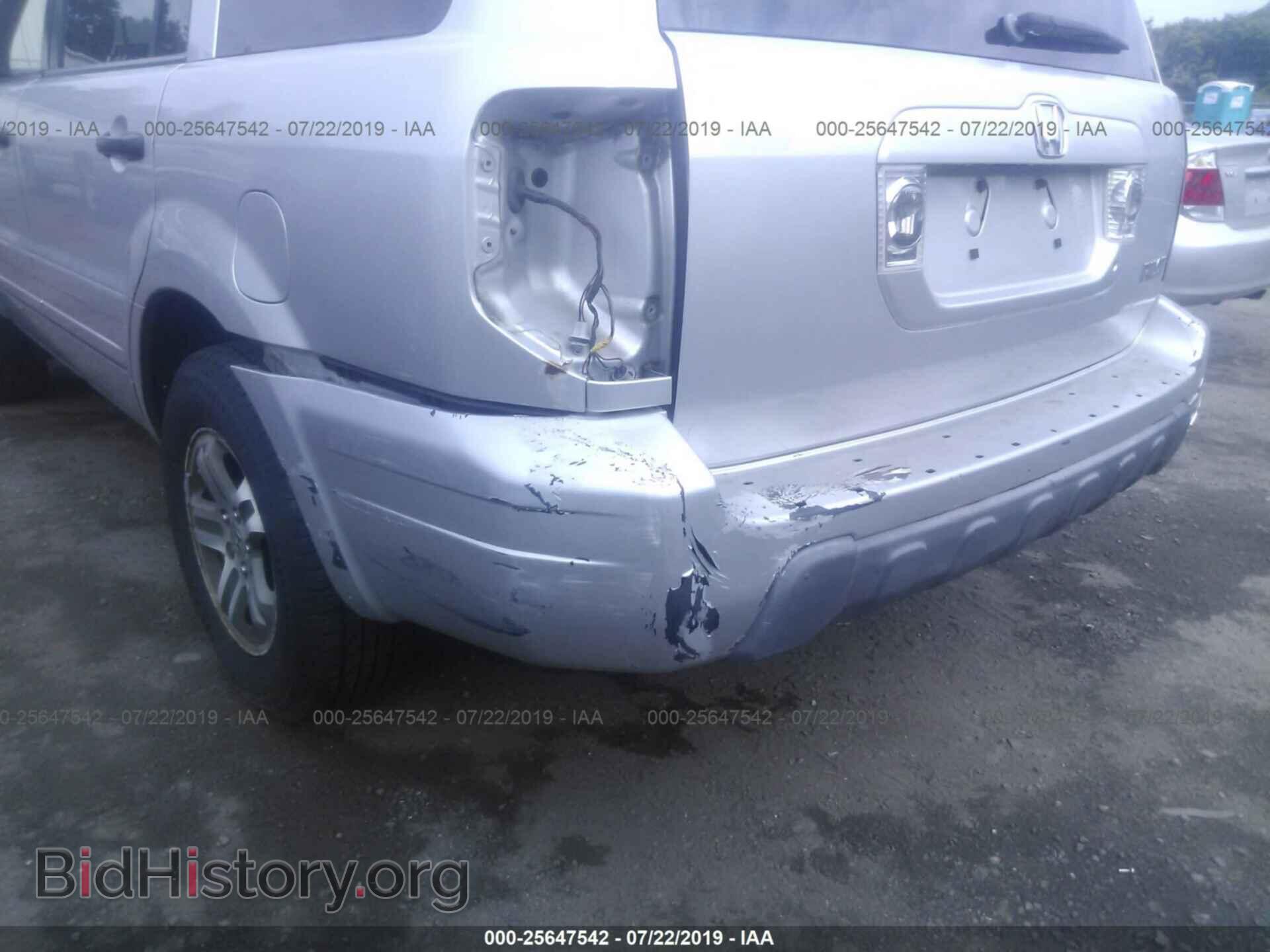 2005 HONDA PILOT - VIN: 5FNYF185X5B062120 - Фото 6