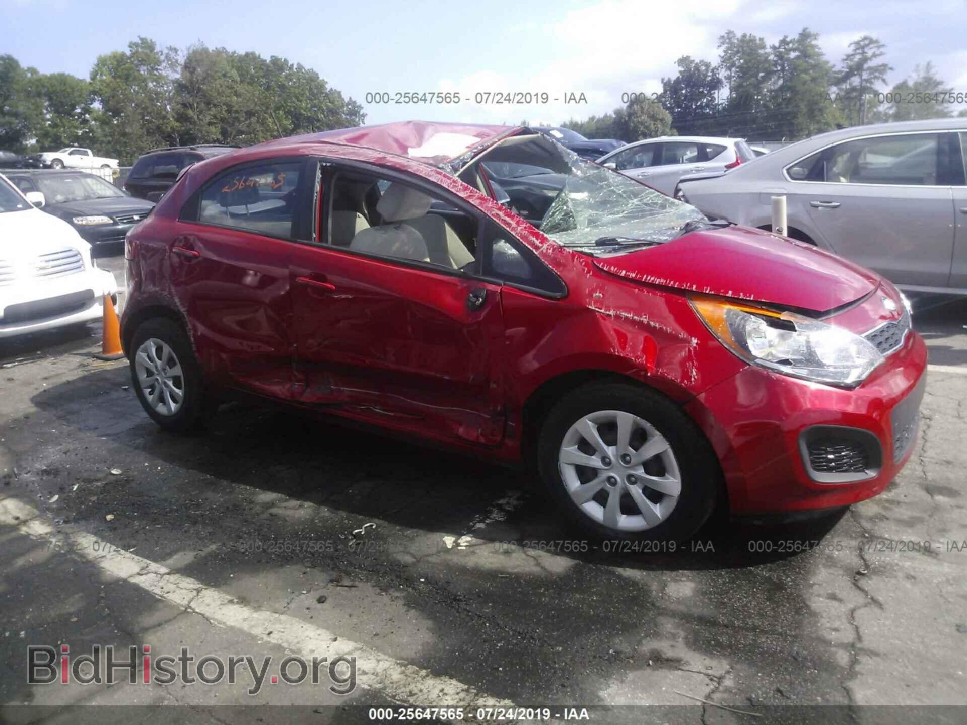 Фотография KNADN5A36D6208828 - KIA RIO 2013