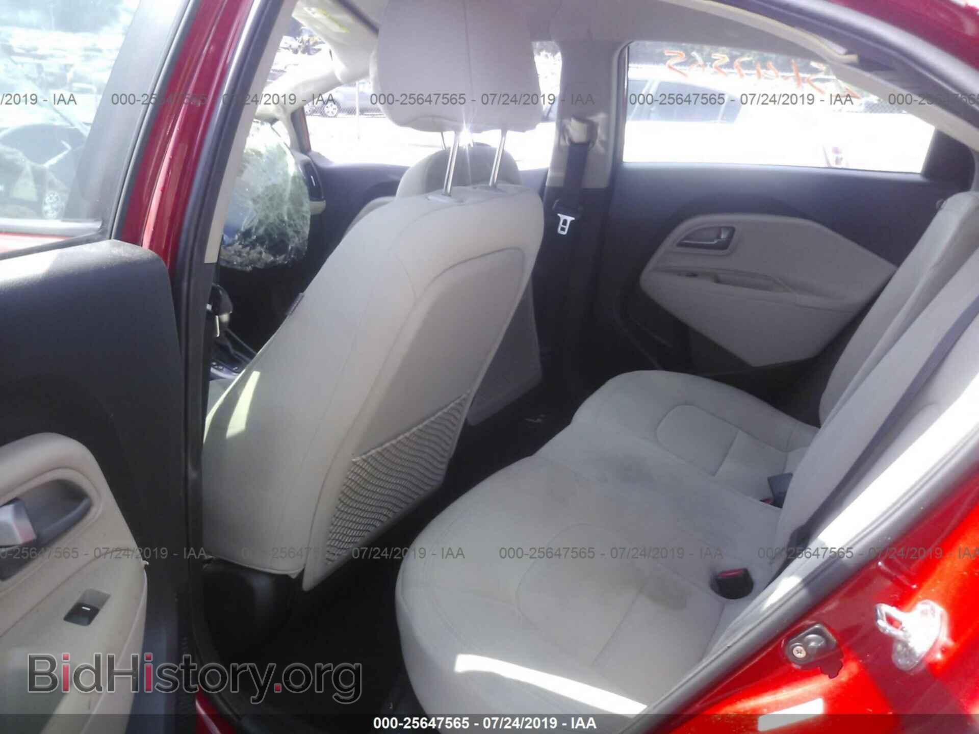 2013 KIA RIO - VIN: KNADN5A36D6208828 - Фото 8