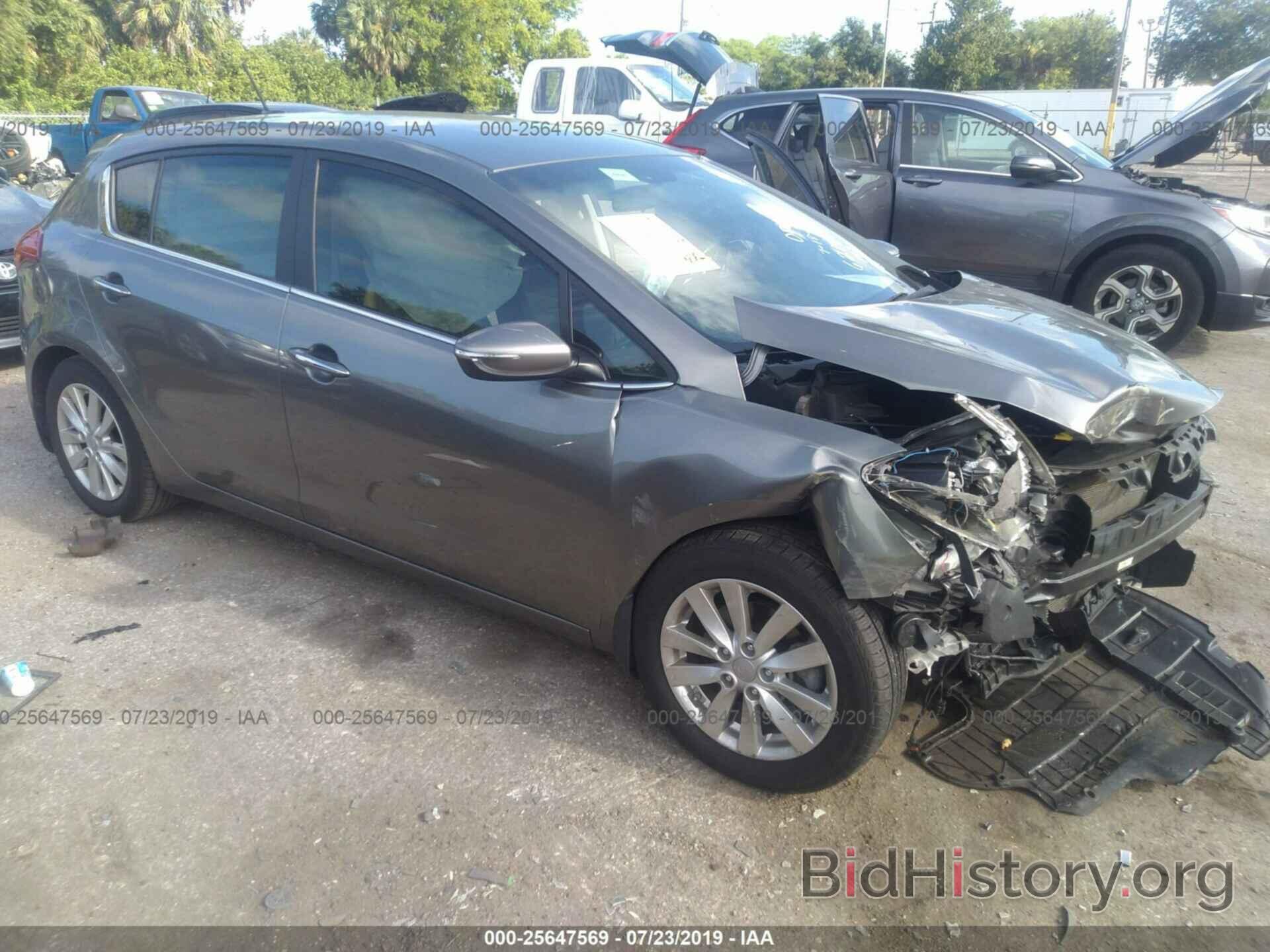 Photo KNAFX5A87F5398887 - KIA FORTE 2015